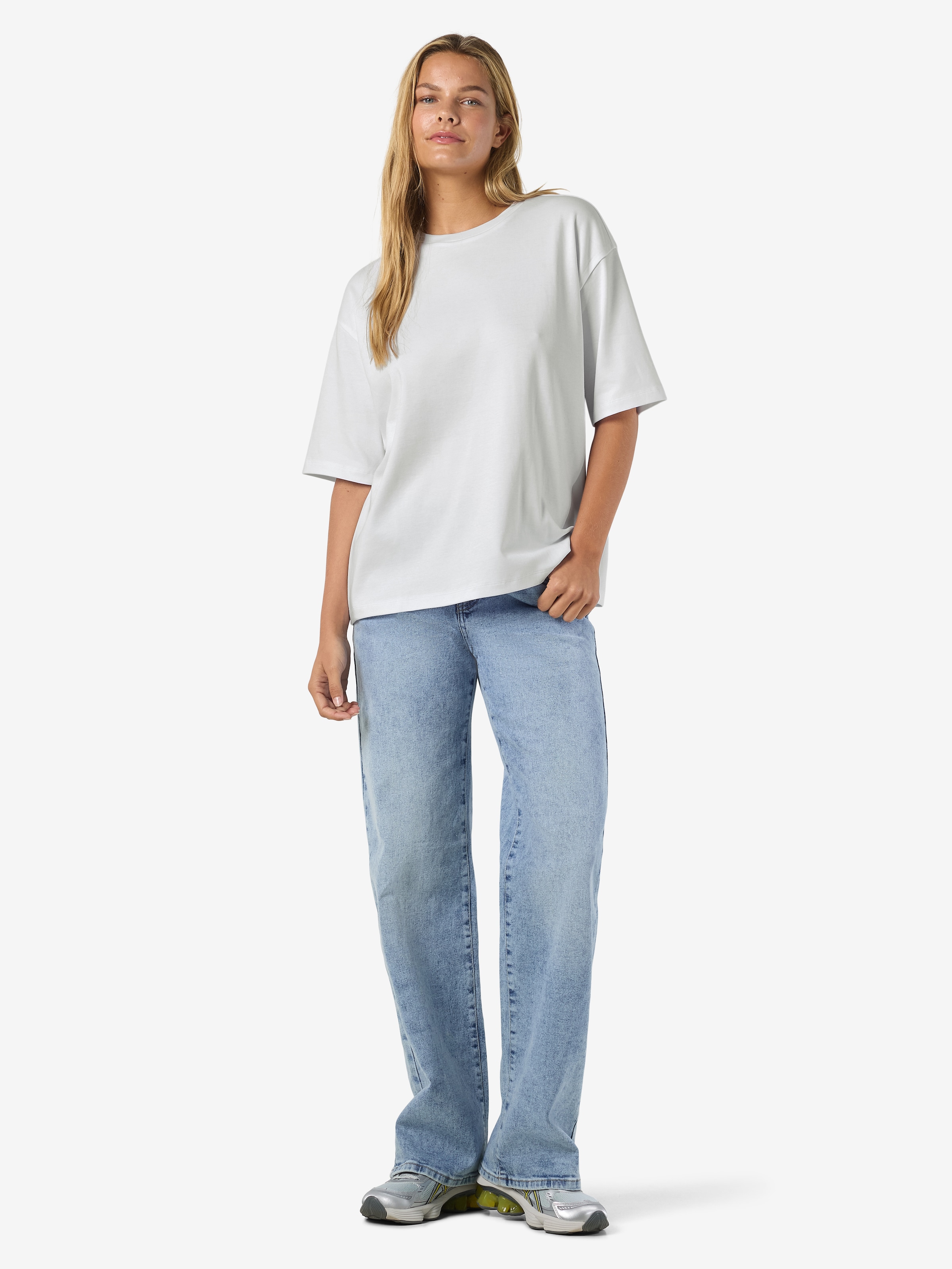 Noisy may T-shirt à manches courtes »NMKIM S/S T-SHIRT JRS NOOS« coton, coupe régulière