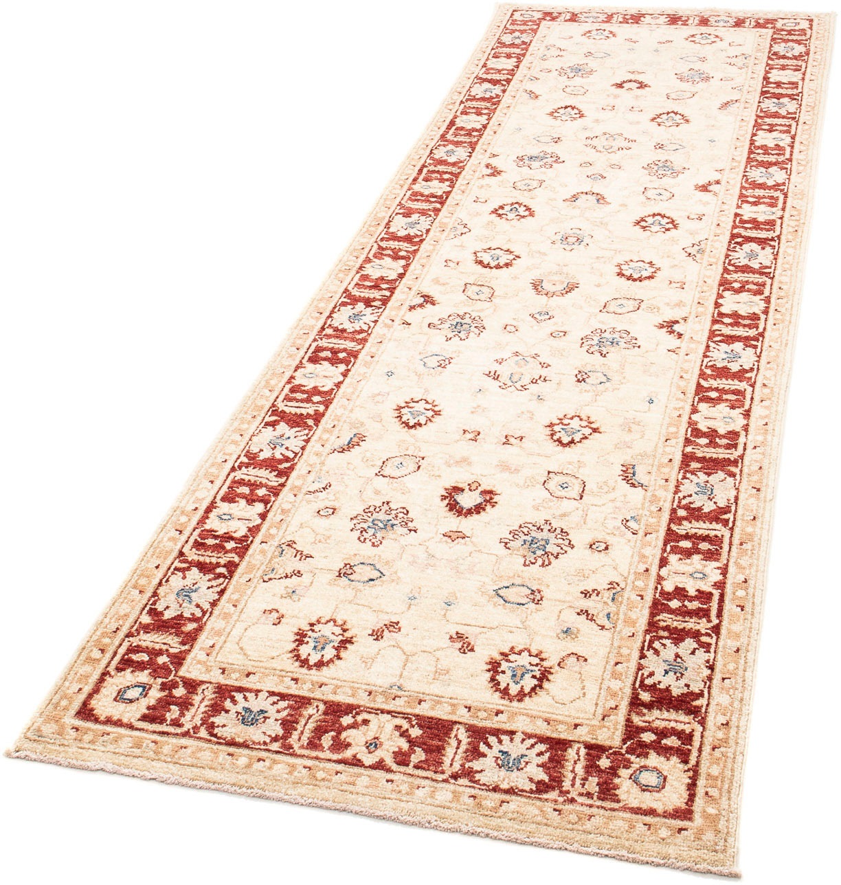 Image of morgenland Orientteppich »Ziegler - 248 x 79 cm - beige«, rechteckig, 6 mm Höhe, Wohnzimmer, Handgeknüpft, Einzelstück mit Zertifikat bei Ackermann Versand Schweiz