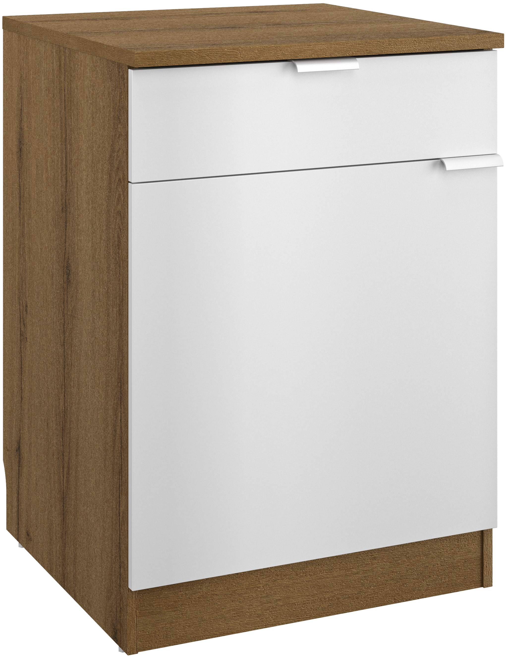 Gami Unterschrank »Eden Küche Unterschrank B.60 1 Tür 1 Schublade« 1 Stk. tlg. Unterschrank mit 1Tür und 1 Schublade Breite 60 cm