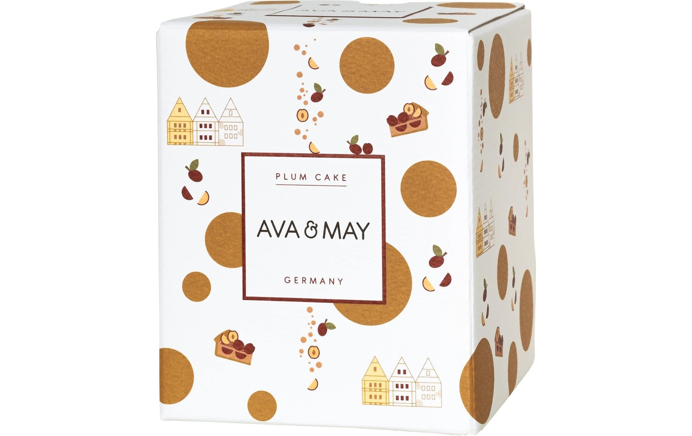 AVA & MAY Duftkerze »Plum Cake, 450 g«