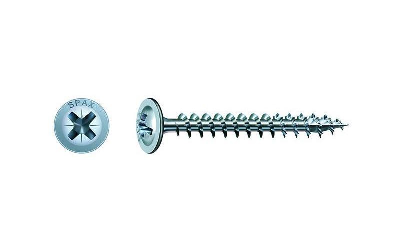 Image of Linsenschraube "Spax 4 x 13 mm, 1000 Stück" 1.000 Stk. tlg.