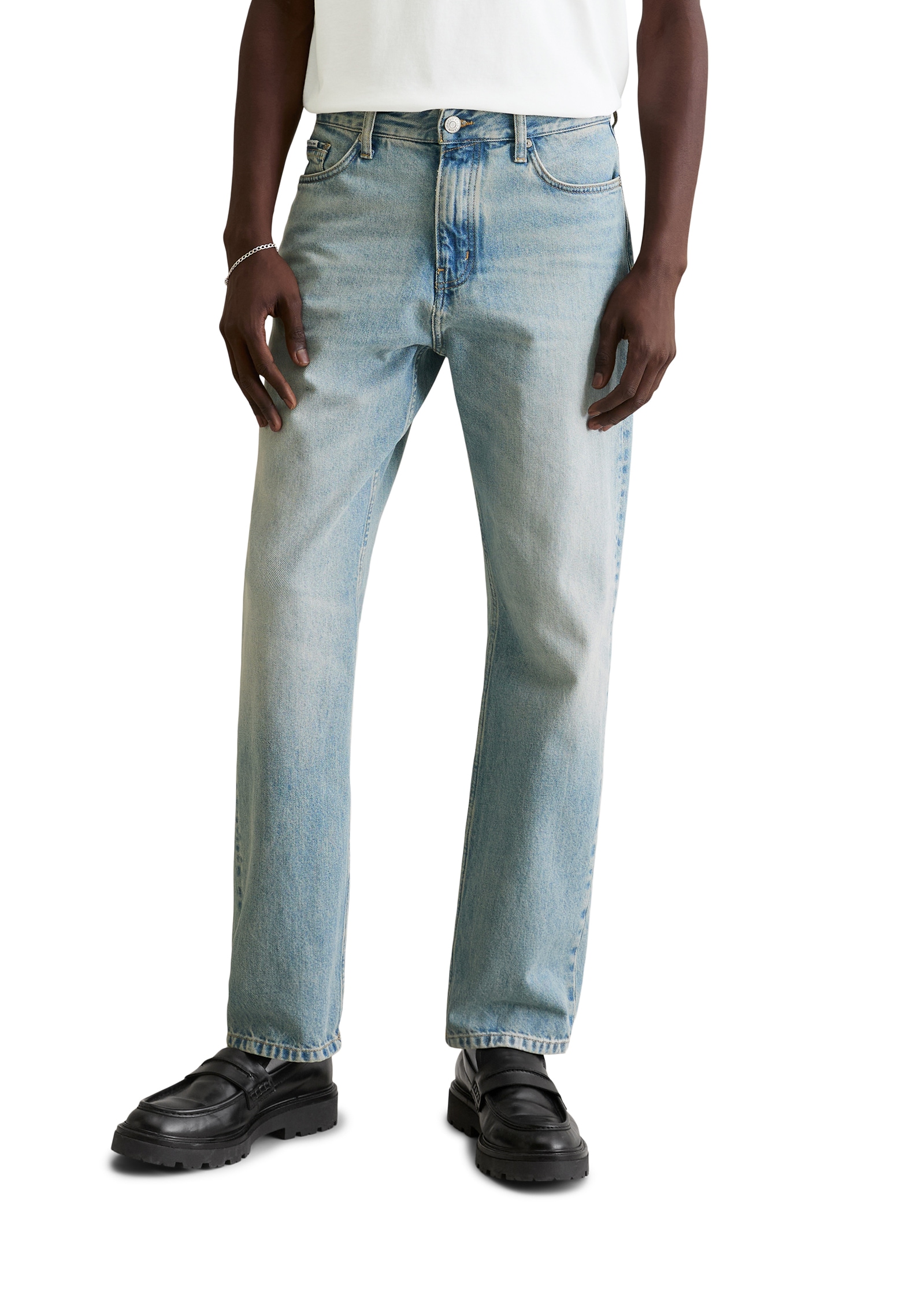 Image of Marc OPolo DENIM Straight-Jeans "Sverre" mit Fade-Effekten