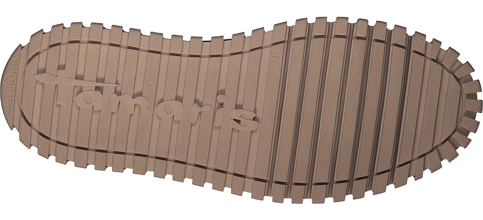 Tamaris Chelseaboots, Plateau, Stiefelette, Boots mit beidseitigem Stretcheinsatz