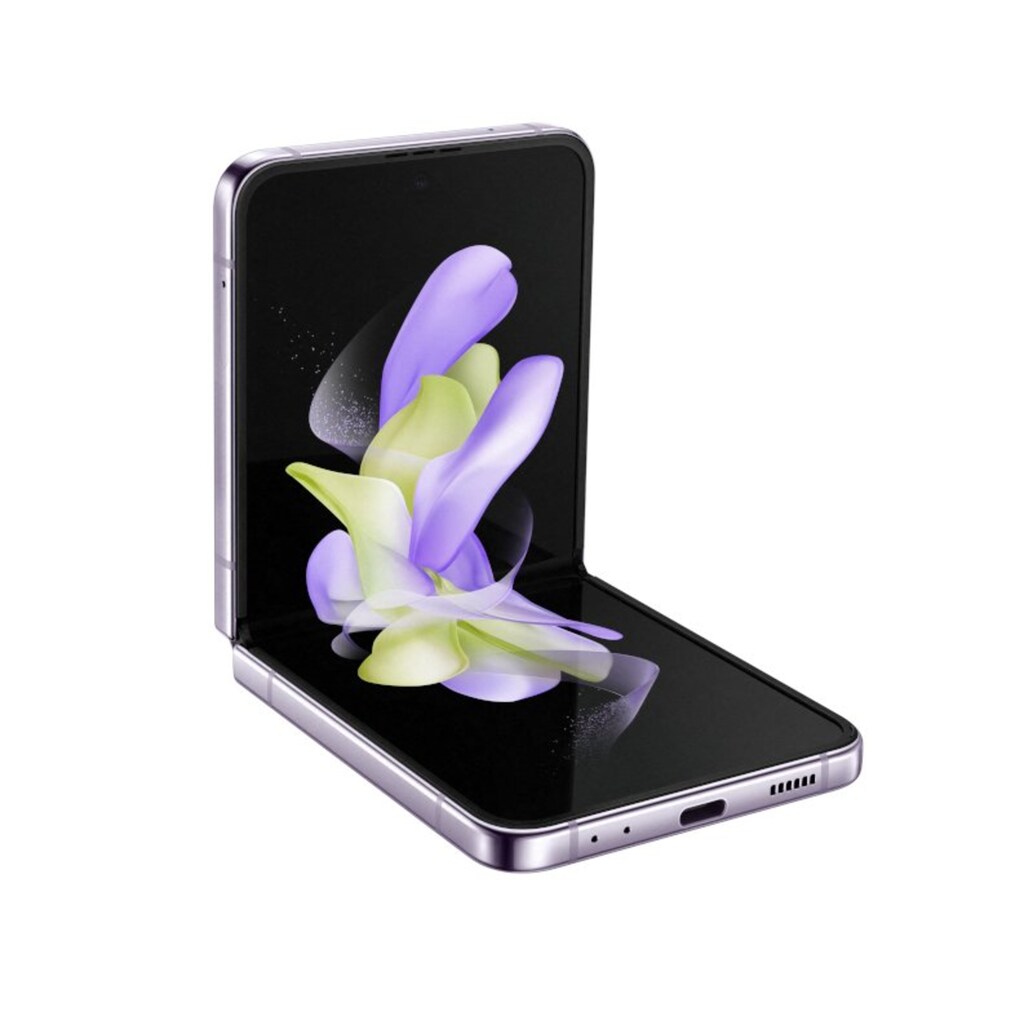 Samsung Smartphone »Samsung Galaxy Z Flip 4 256 GB«, lila, 17 cm/6,7 Zoll, 256 GB Speicherplatz, 12 MP Kamera