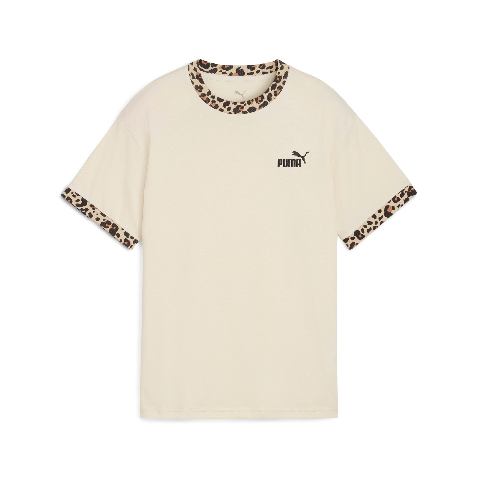 Image of PUMA T-Shirt "ESS GRAPHIC ANIMAL RELAXED TEE G" Kurzarmdesign, Rundhalsausschnitt, sportlicher Stil