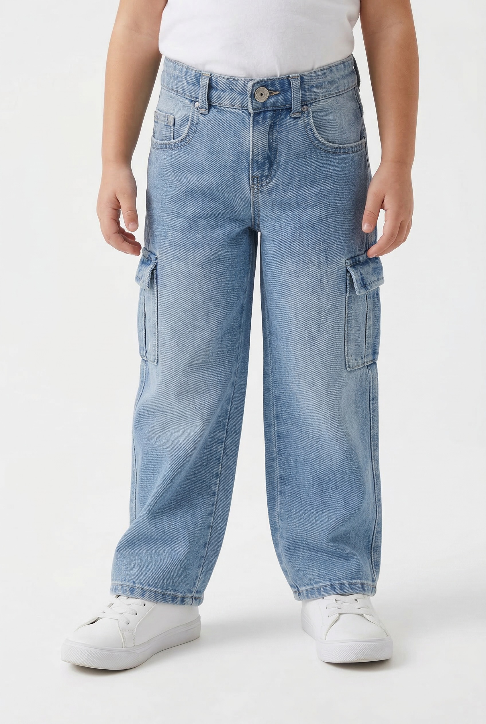 Image of KIDS ONLY Cargojeans "KOGHARMONY WIDE CARGO CARROT PIM NOOS"
