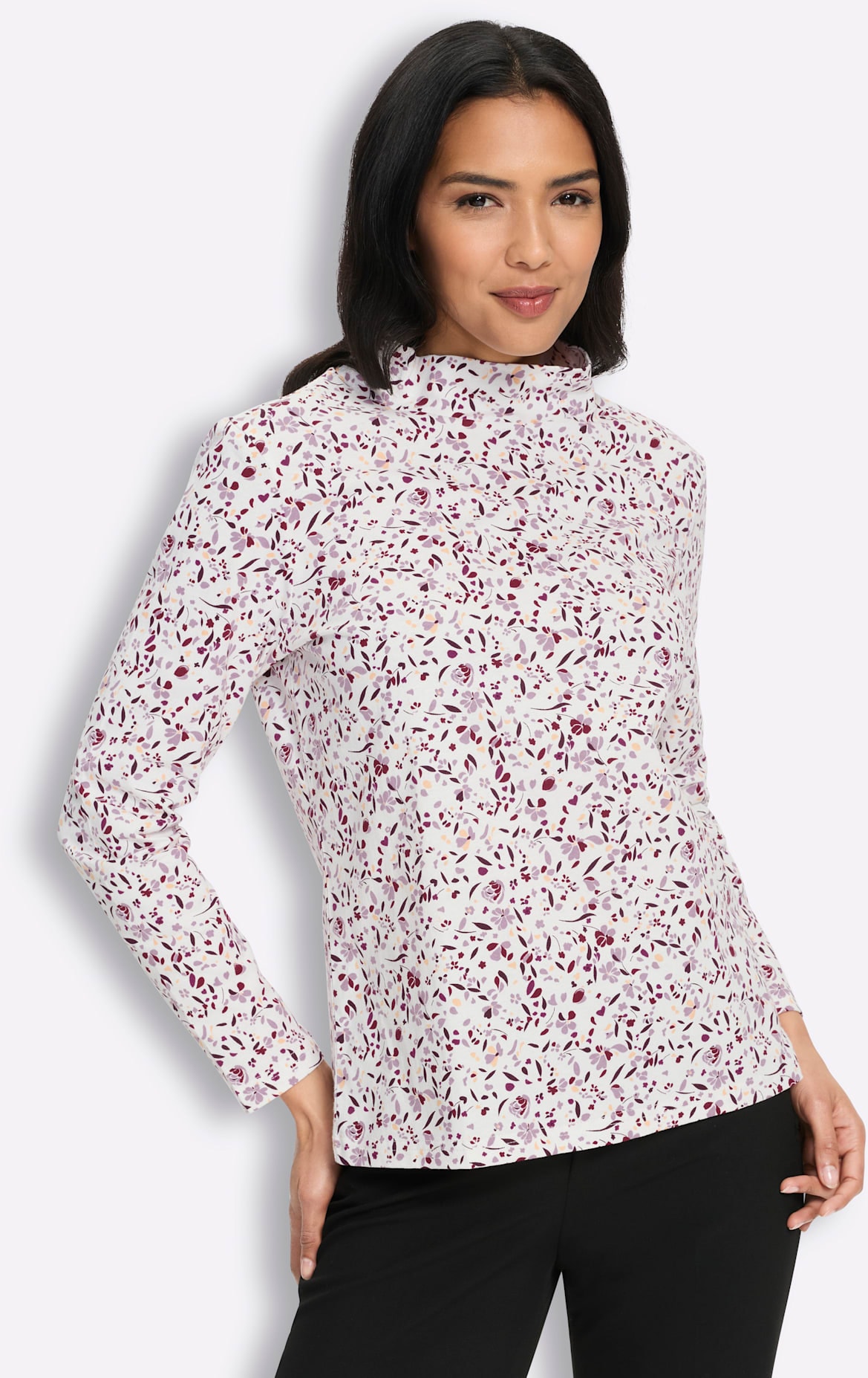 Classic Basics Stehkragenshirt »Stehkragen-Shirt« 1