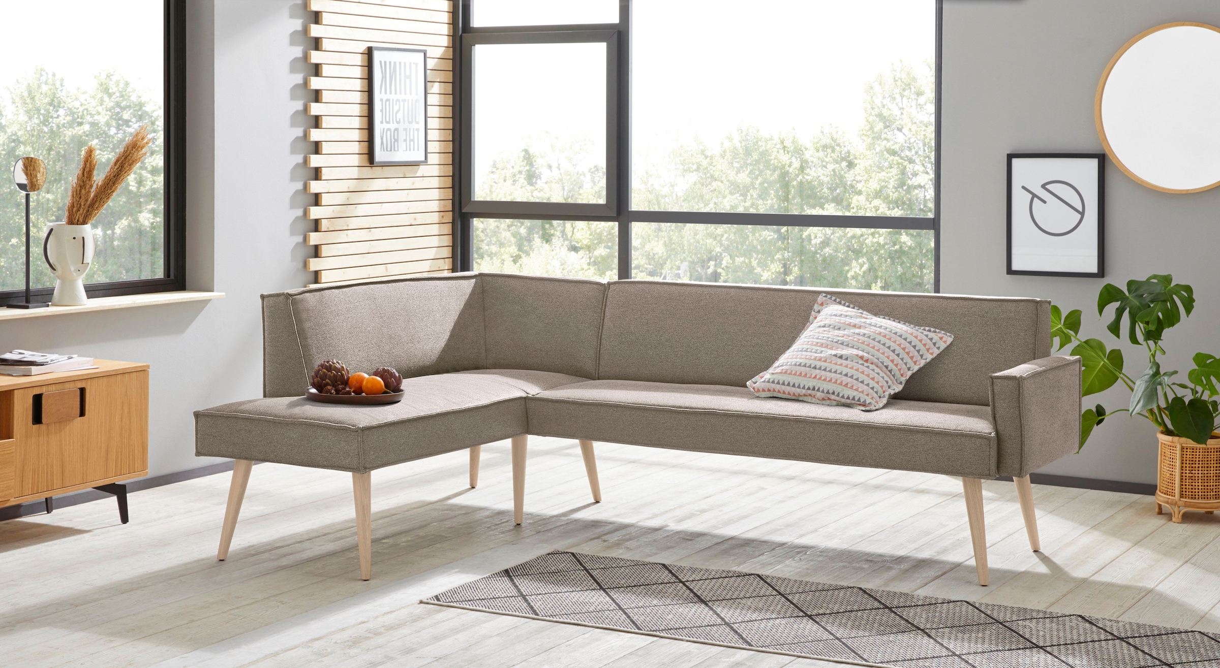 exxpo - sofa fashion Eckbank stellbar »Lungo«, Frei Raum günstig kaufen im