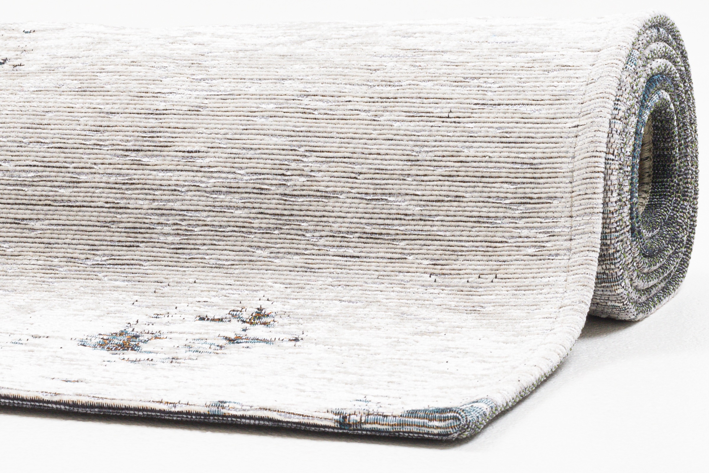 Sansibar Teppich »Keitum 012« rechteckig 3 mm Höhe Flachgewebe, modernes Design, Motiv Sylt & gekreuzte Säbel