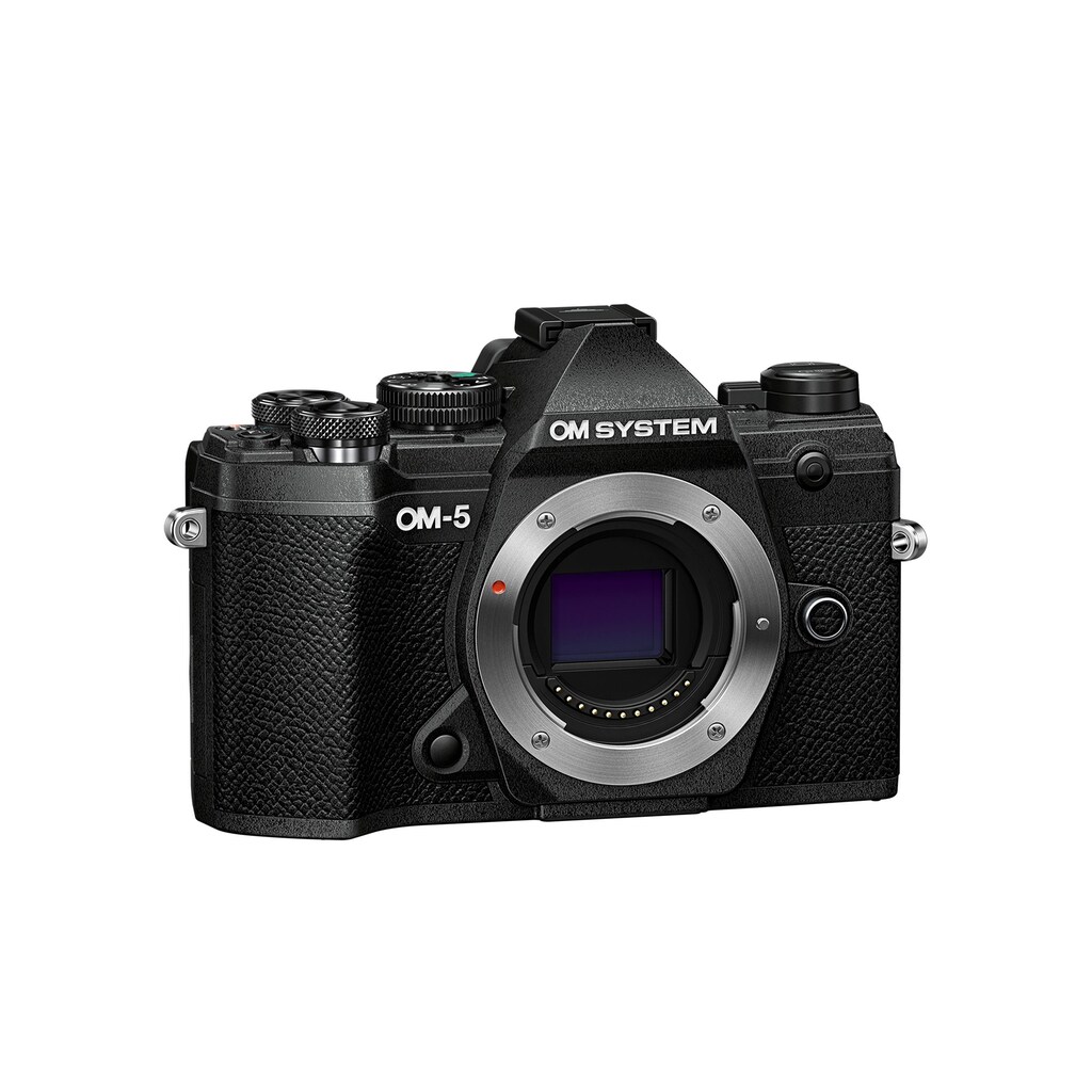 Olympus Kompaktkamera »OM-5 Body Schwarz«, 20,4 MP, WLAN (WiFi)