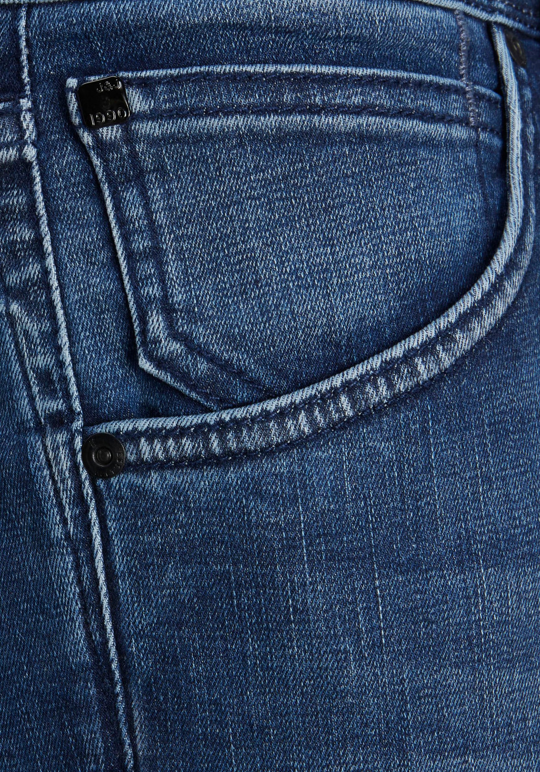 Jack & Jones Slim-fit-Jeans »JJIGLENN – Slim-Fit-Jeans mit niedriger Leibhöhe« Used, modisch, slim fit, Denim/Jeans