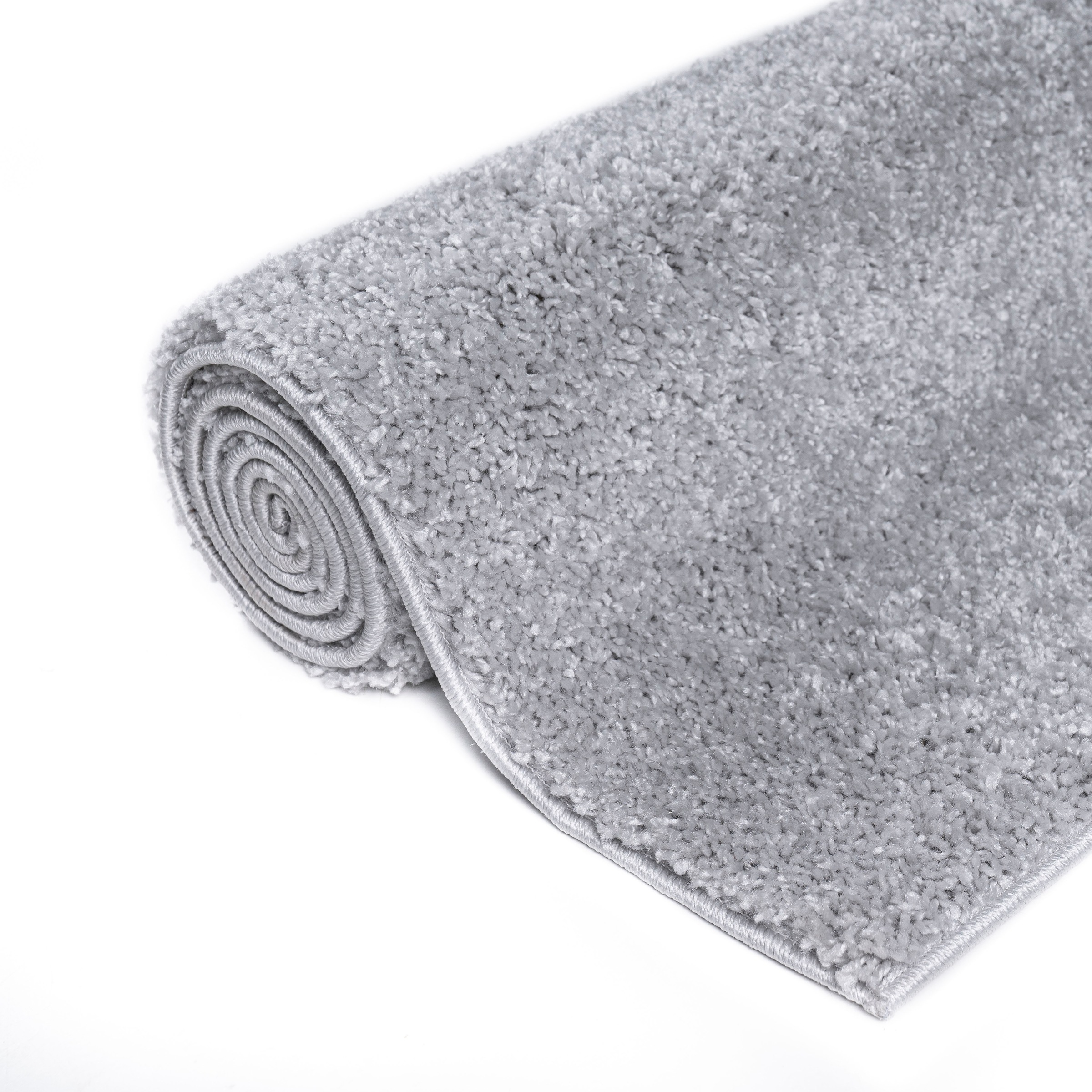Bruno Banani Hochflor-Teppich »Shaggy Soft«, rechteckig, 30 mm Höhe, gewebt, Uni Farben, besonders weich und kuschelig