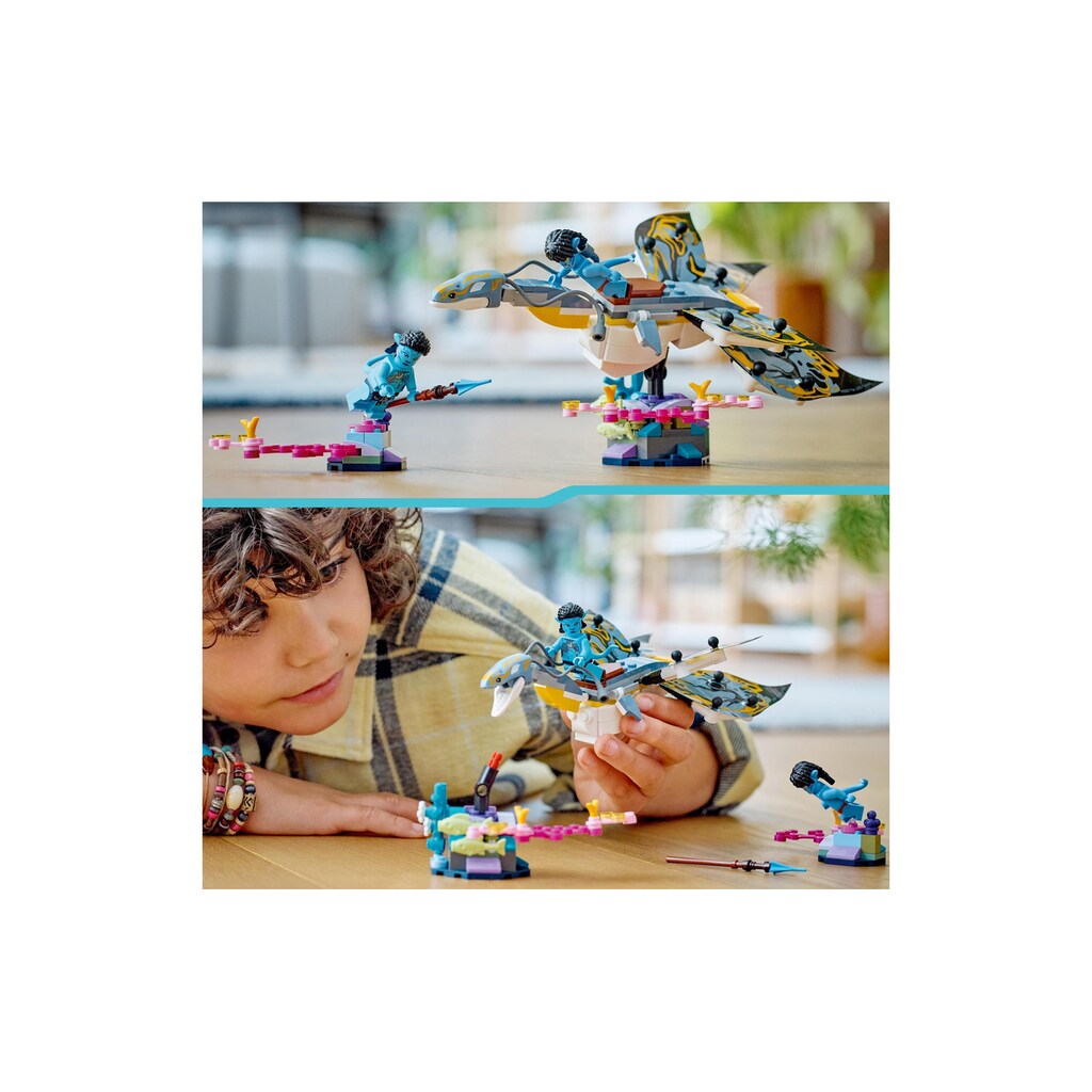 LEGO® Konstruktionsspielsteine »Avatar Entdeckung des Ilu«, (179 St.)