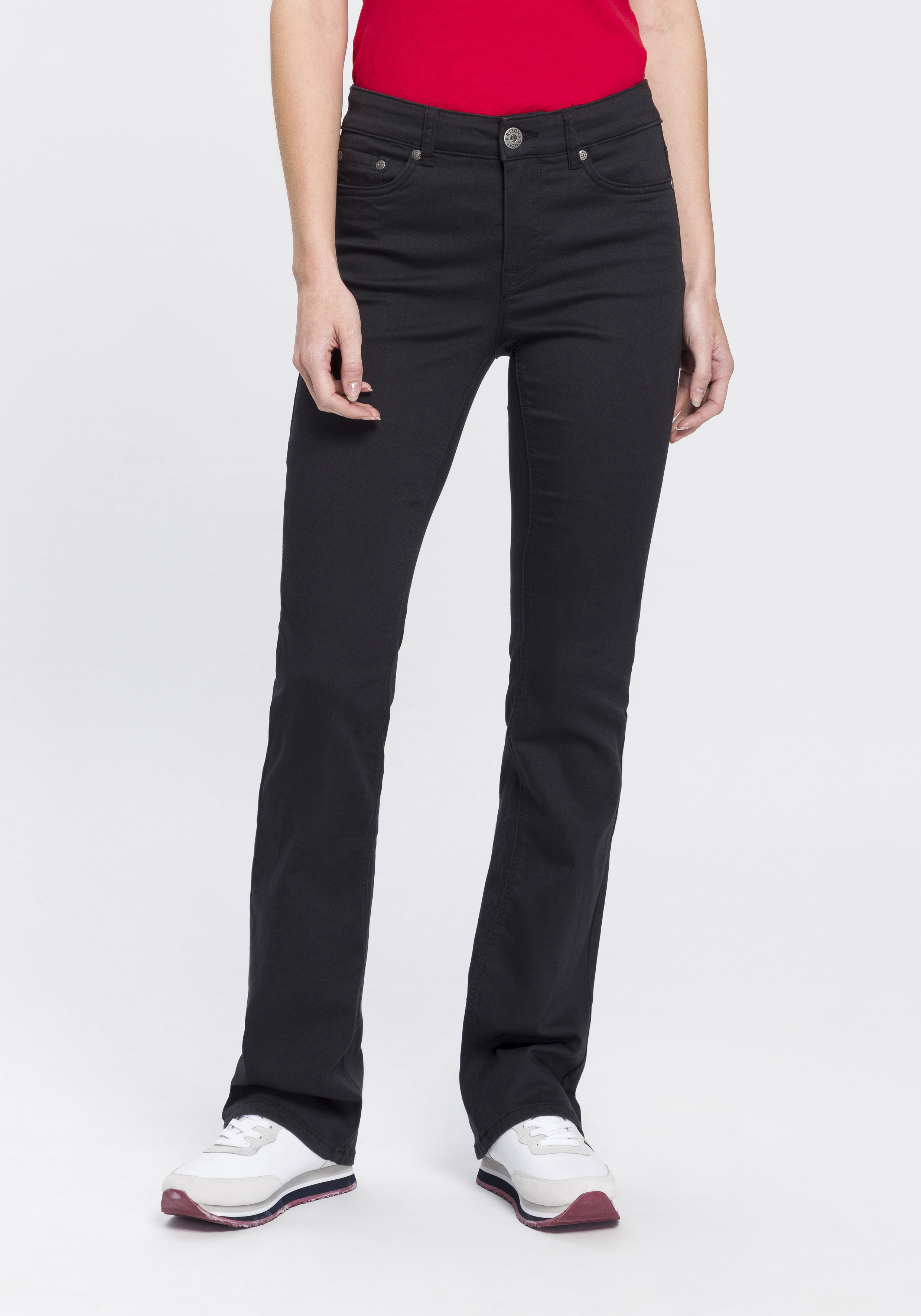 Bootcut-Jeans »Shaping«, High Waist