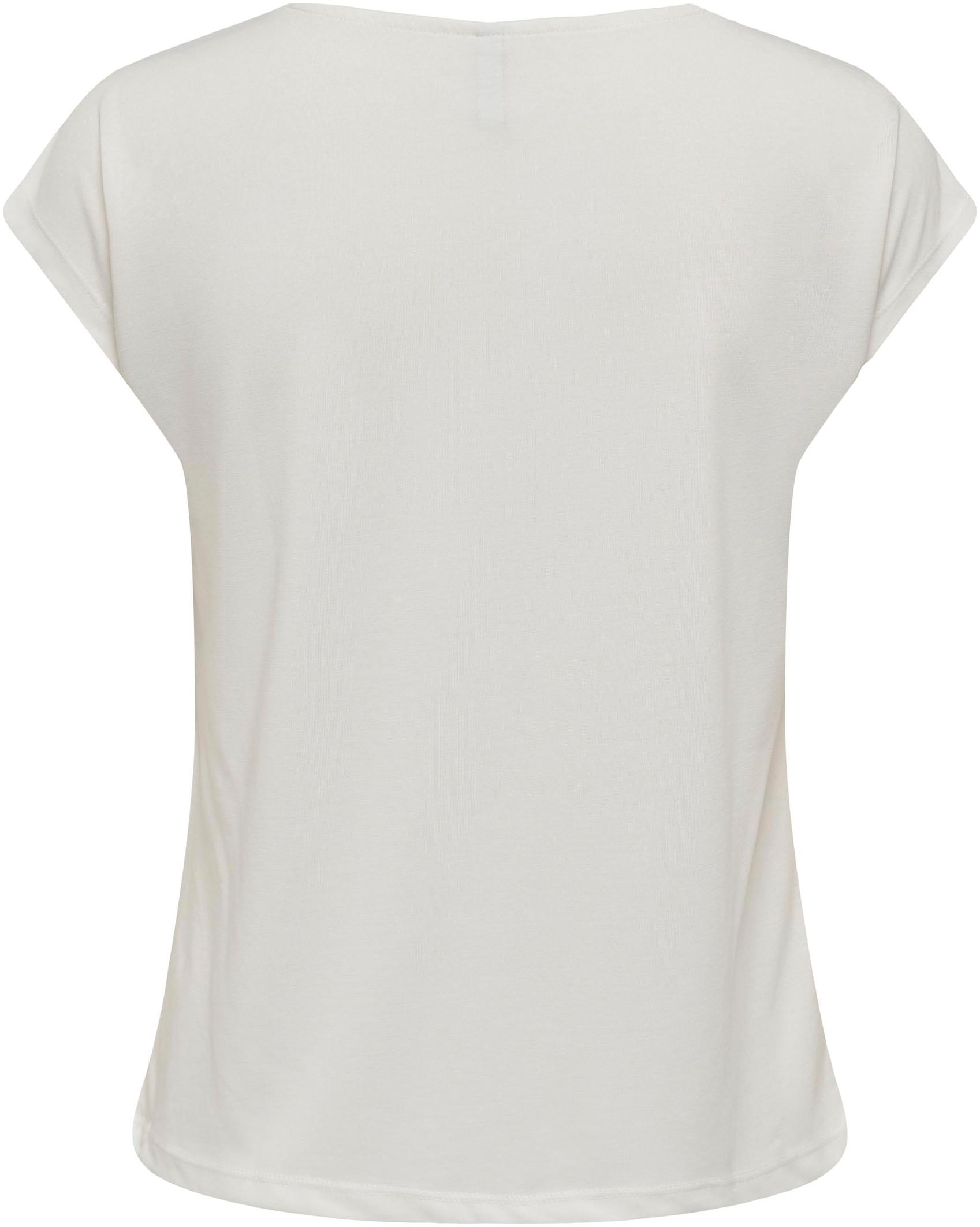 ONLY T-shirt en V »ONLFREE S/S MOD.V-NECK TOP JRS NOOS«