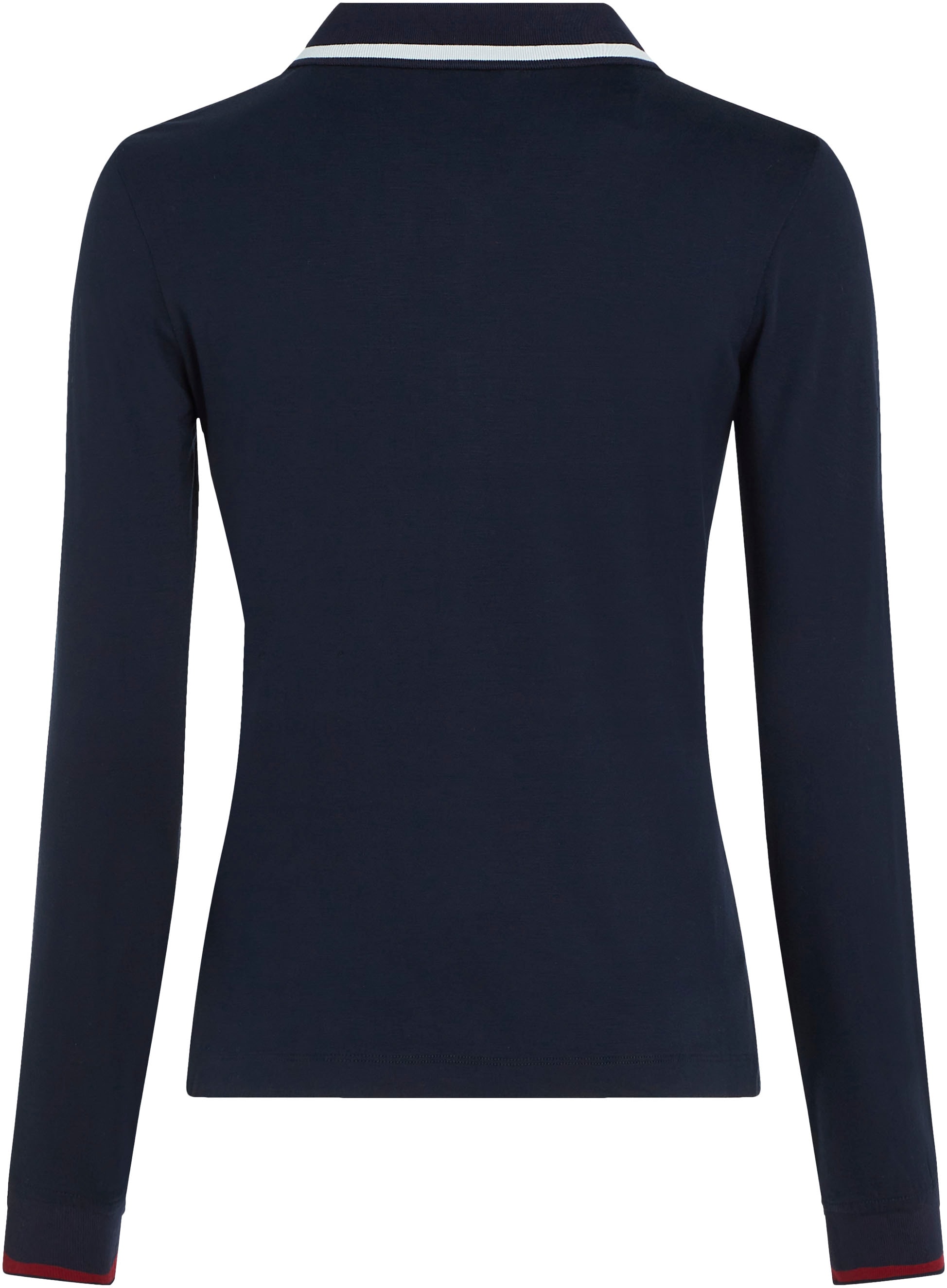 Tommy Hilfiger Poloshirt »SLIM SPLIT GLOBAL STR POLO LS«, mit moderner,  farblicher Einfassung an Kragen & Ärmel Acheter confortablement