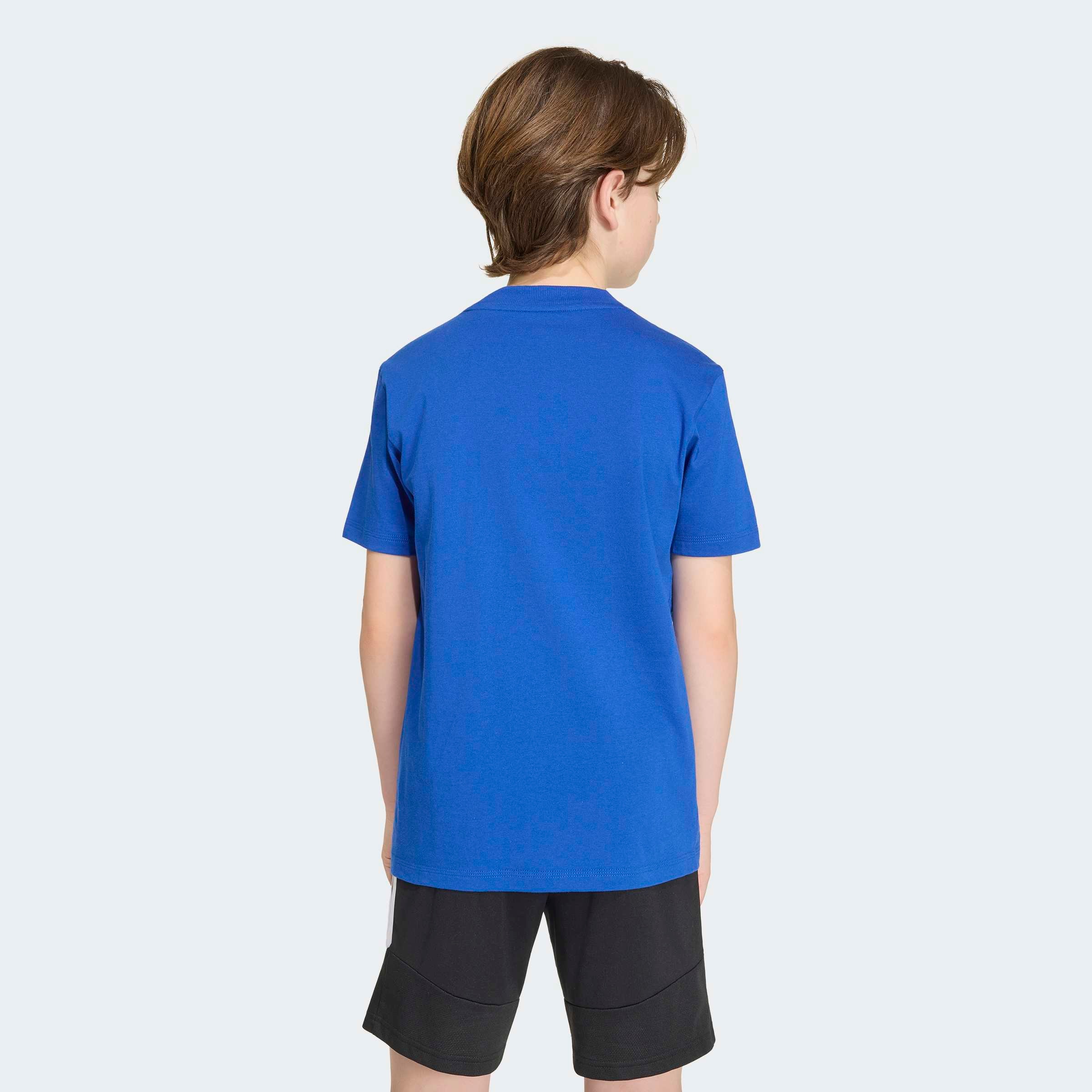 adidas Sportswear T-shirt »J LIN TEE 160« Pour enfants, col rond, sans fermeture, en coton