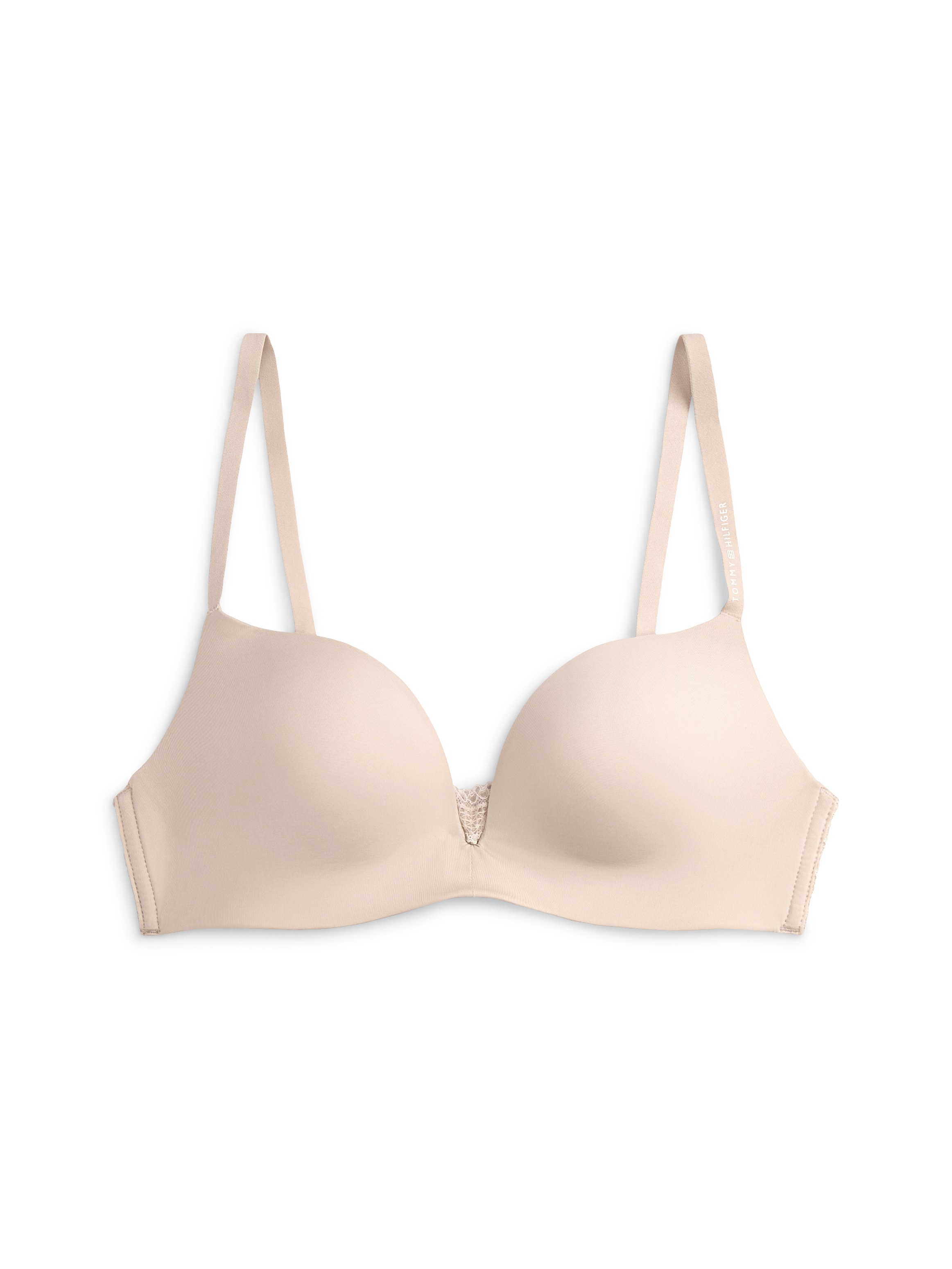 Tommy Hilfiger Underwear Soutien-gorge push-up »WIRELESS PUSH UP« avec dentelle & bretelles réglables