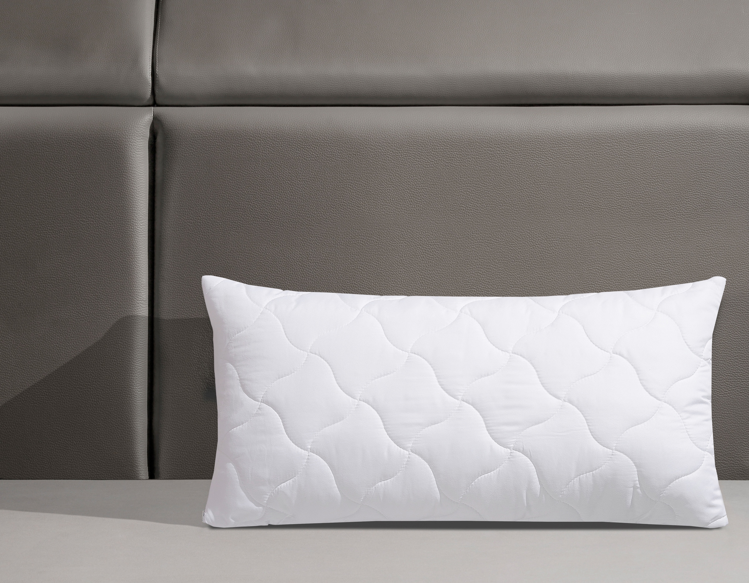 GOODproduct Microfaserkissen »Fantasy Kopfkissen 40x80 oder 80x80 cm, Made in Germany« Füllung: 100% ökologisches, klimaregulierendes Polyester 1 Stk. tlg. Bezug Polyester oder recyceltem Polyester oder Baumwolle (ECO)