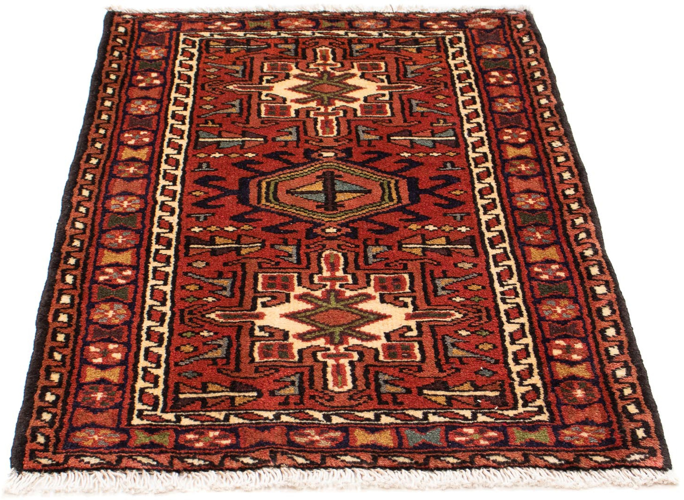 Image of morgenland Orientteppich »Perser - Nomadic - 105 x 67 cm - braun«, rechteckig, 10 mm Höhe, Wohnzimmer, Handgeknüpft, Einzelstück mit Zertifikat bei Ackermann Versand Schweiz