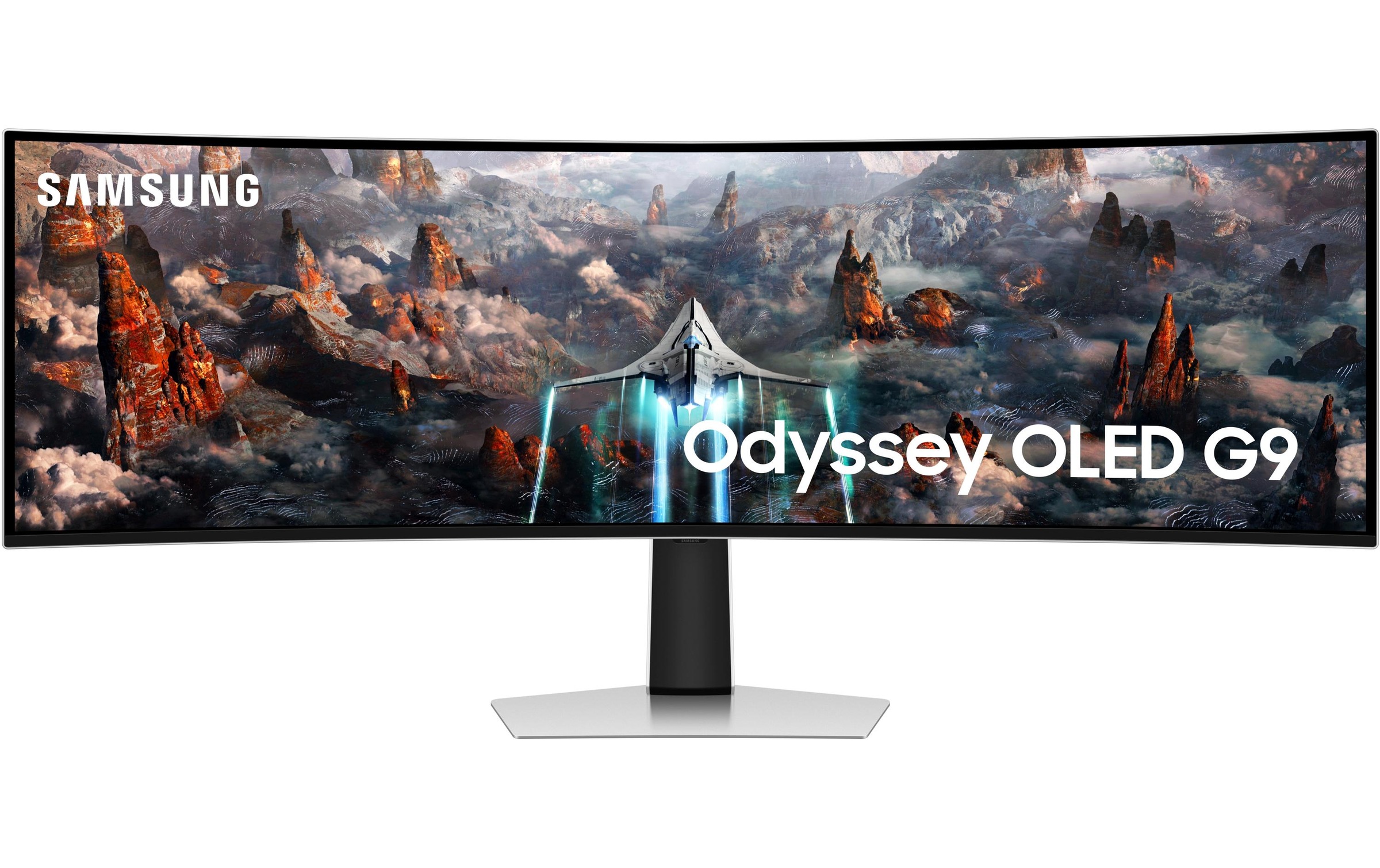 Image of Samsung Gaming-Monitor "Odyssey OLED G9 LS49CG934SUXEN" 123,97 cm/49 ″ 5120 x 1440 px