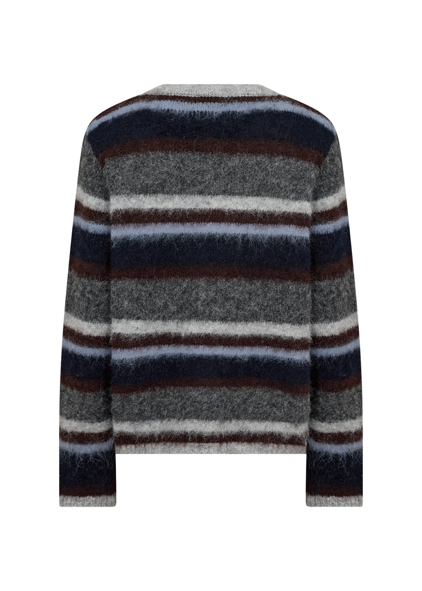 soyaconcept Pull en tricot »SC-HADIL YD 2« Materialmix mit Wolle