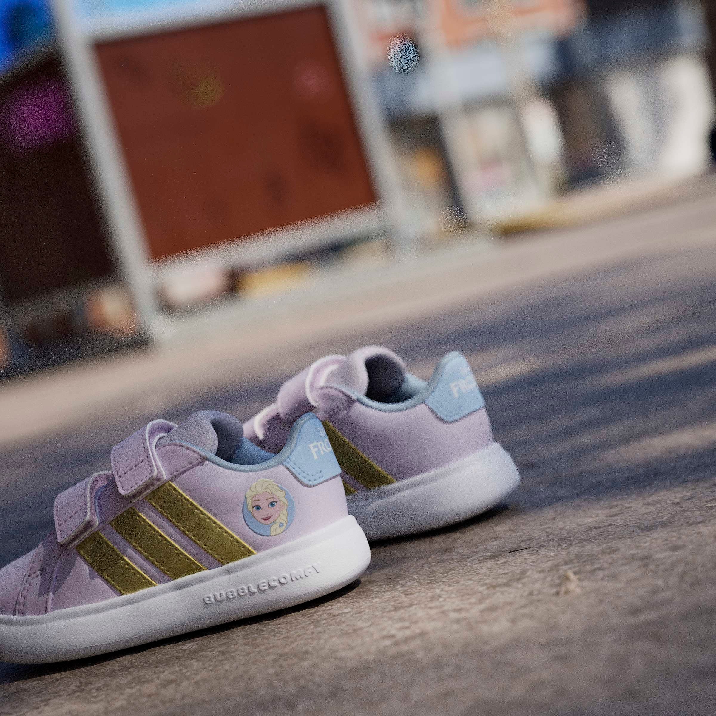 adidas Sportswear Chaussures à scratch »GRAND COURT ELSA I«  Frozen, pour enfants