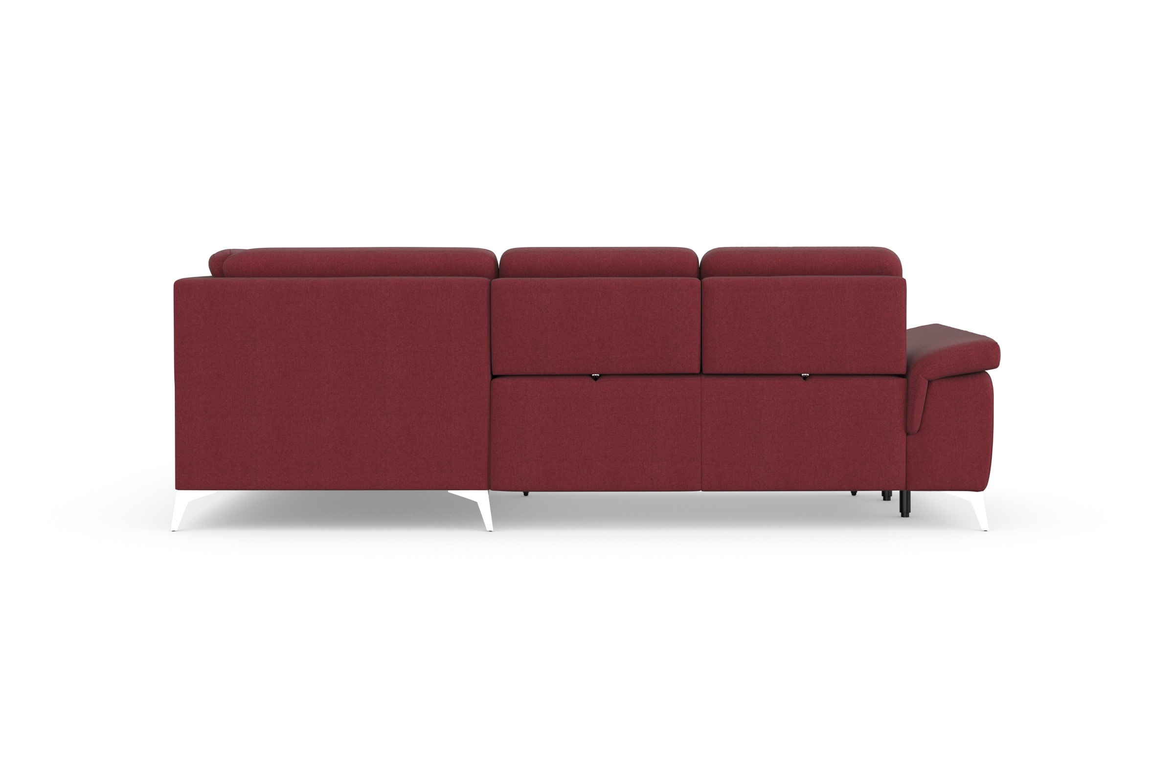 sit&more Ecksofa »Padua L-Form«, inklusive Sitztiefenverstellung, Armteilfunktion und Federkern