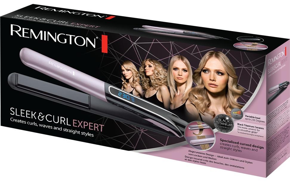 Sleek »S6700 kaufen Curl jetzt & Remington Glätteisen Expert«