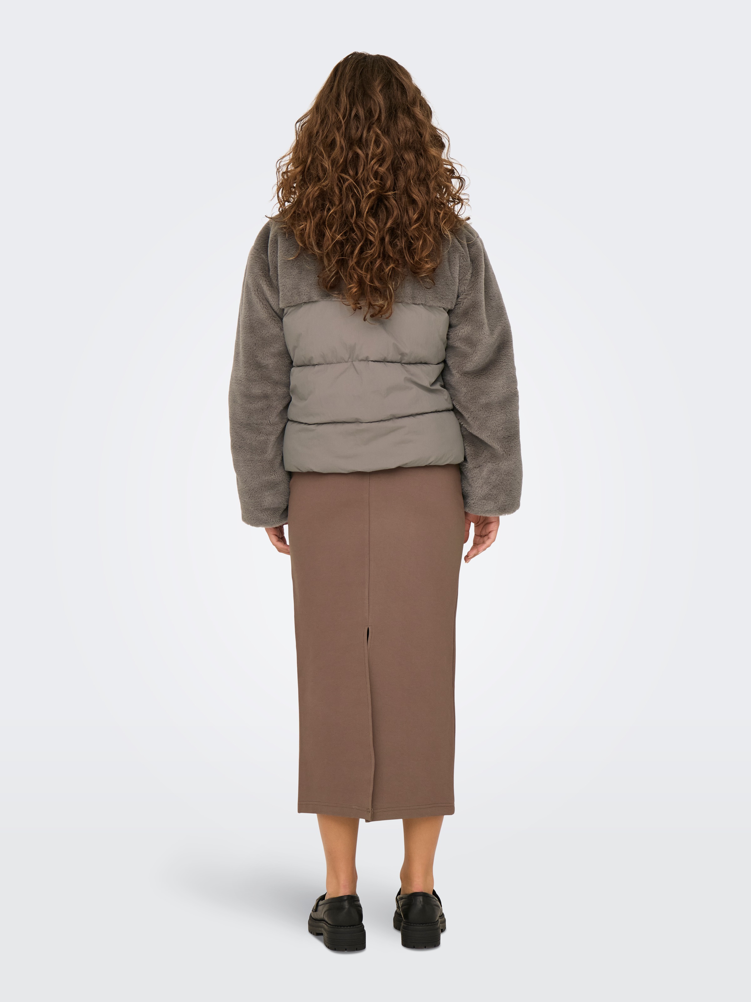 ONLY Steppjacke »ONLWANJA FUR PUFFER MIX JACKET CC OTW«