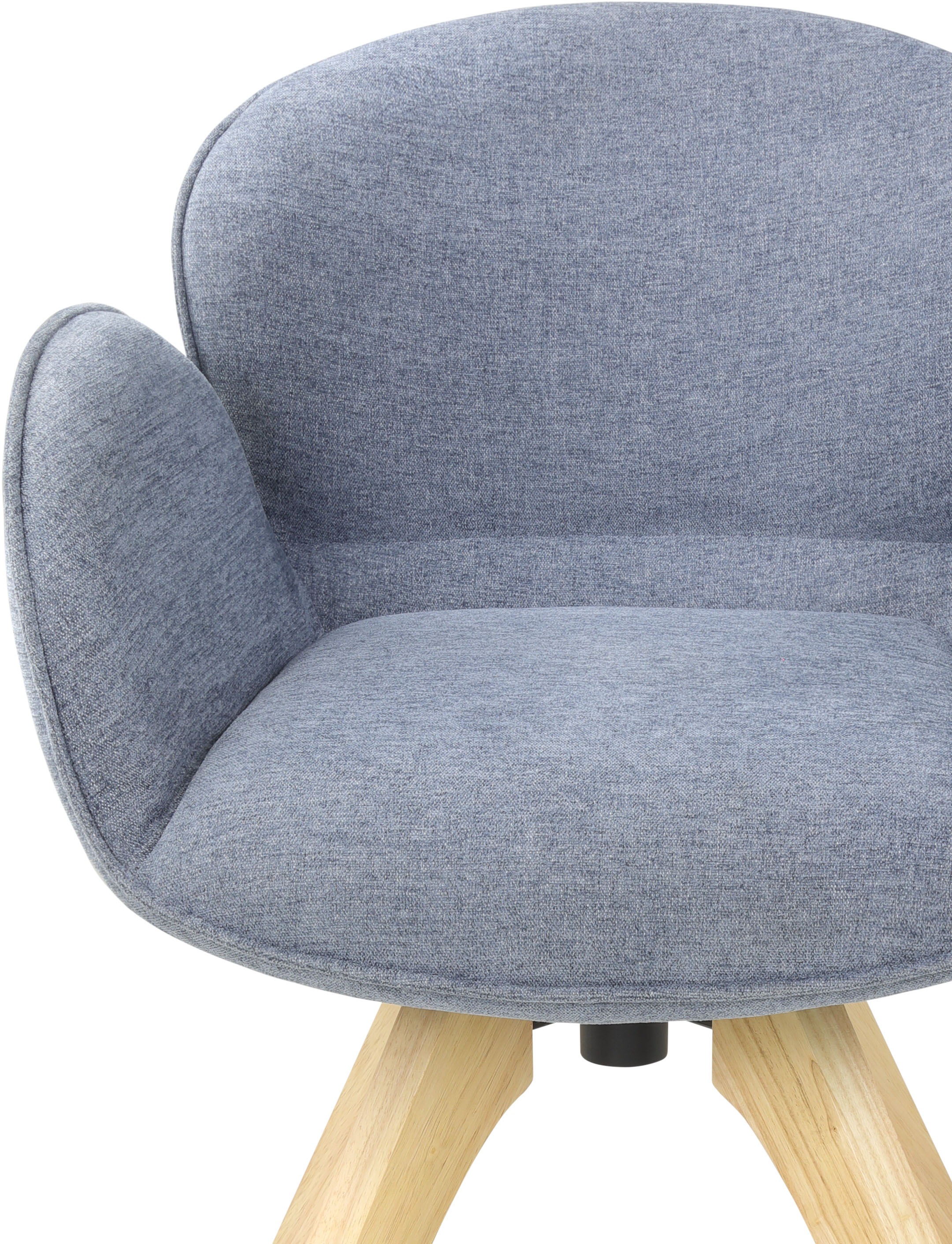 TOM TAILOR HOME Armlehnstuhl »WINGS ARMCHAIR« (Set) 2 Stk.mit Armlehnen, drehbar, Rückholfunktion, Massivholzgestell