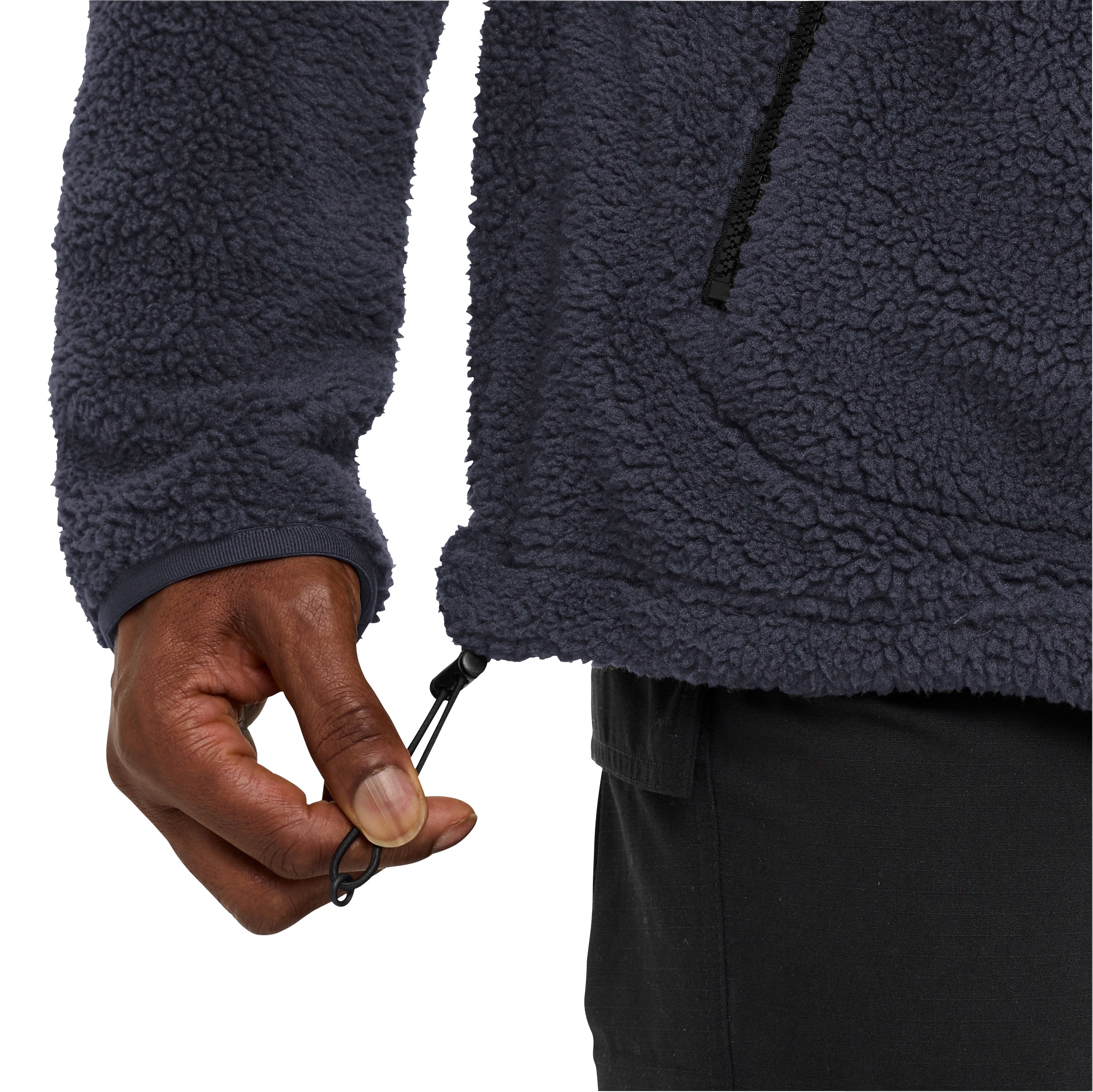 Jack Wolfskin Fleecejacke »STONE LITE HOODED JKT M«, Winddicht, atmungsaktiv, Übergangsjacke
