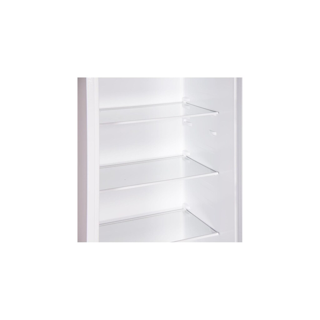 Kibernetik Kühlschrank »KS250L Weiss«, KS250L Weiss, 143,5 cm hoch, 55,5 cm breit