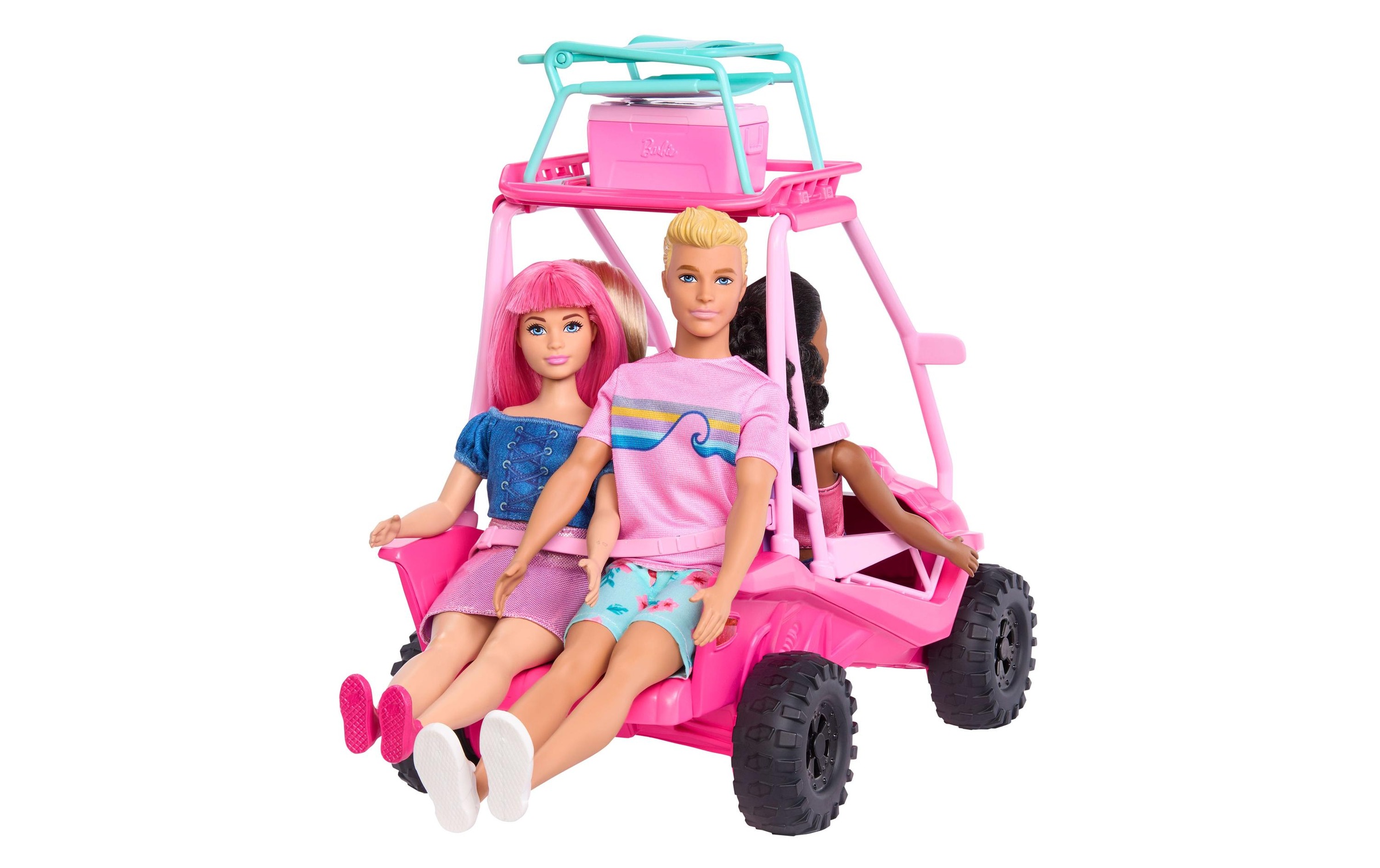Barbie Puppenauto »Barbie Mysteries: Mission Strand Ultimativer Strand-Buggy«