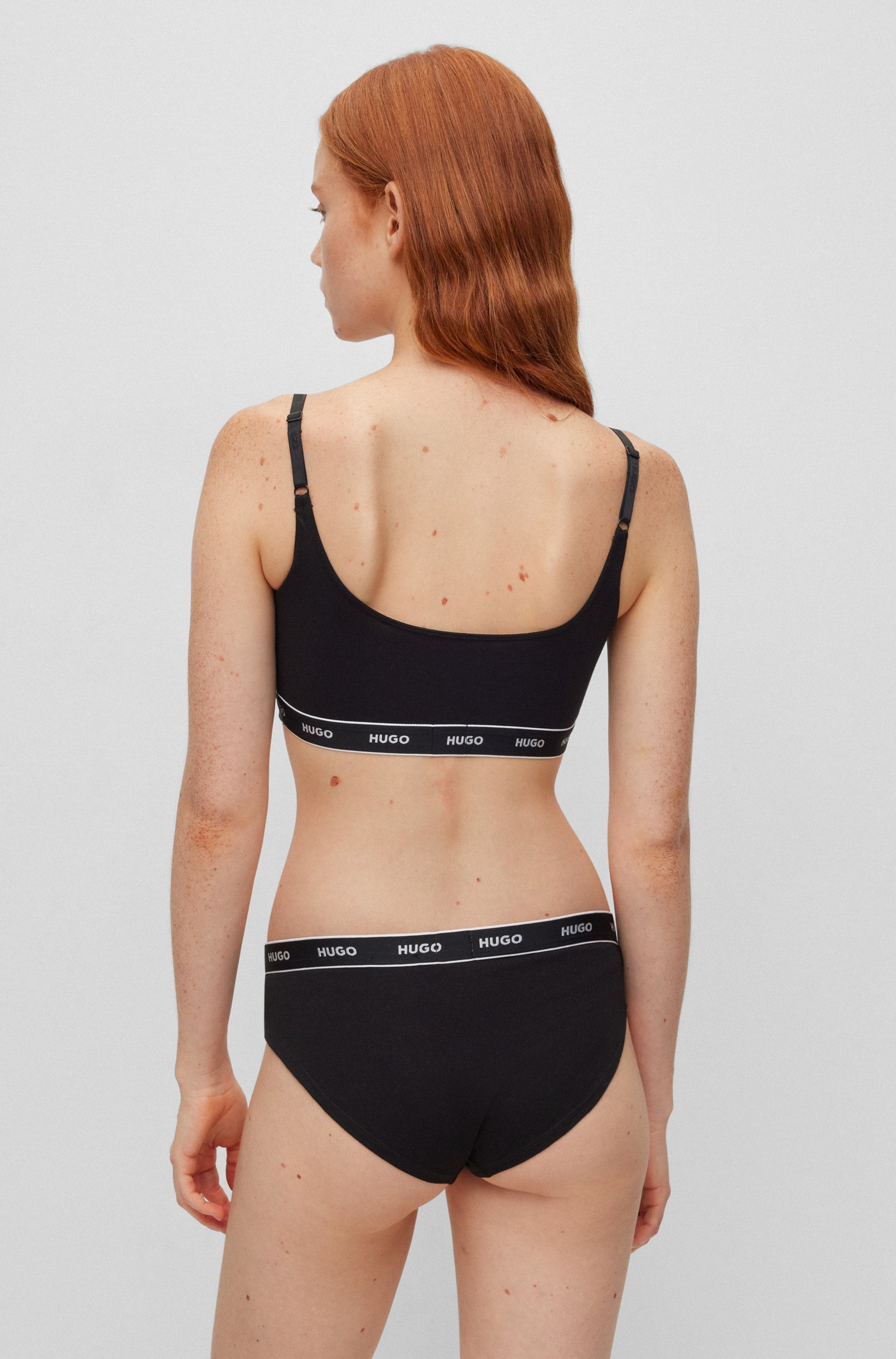 HUGO Underwear Slip »TRIPLET BRIEF STRIPE«, (Packung, 3 St., 3er Pack), mit HUGO Logo-Elastikbund