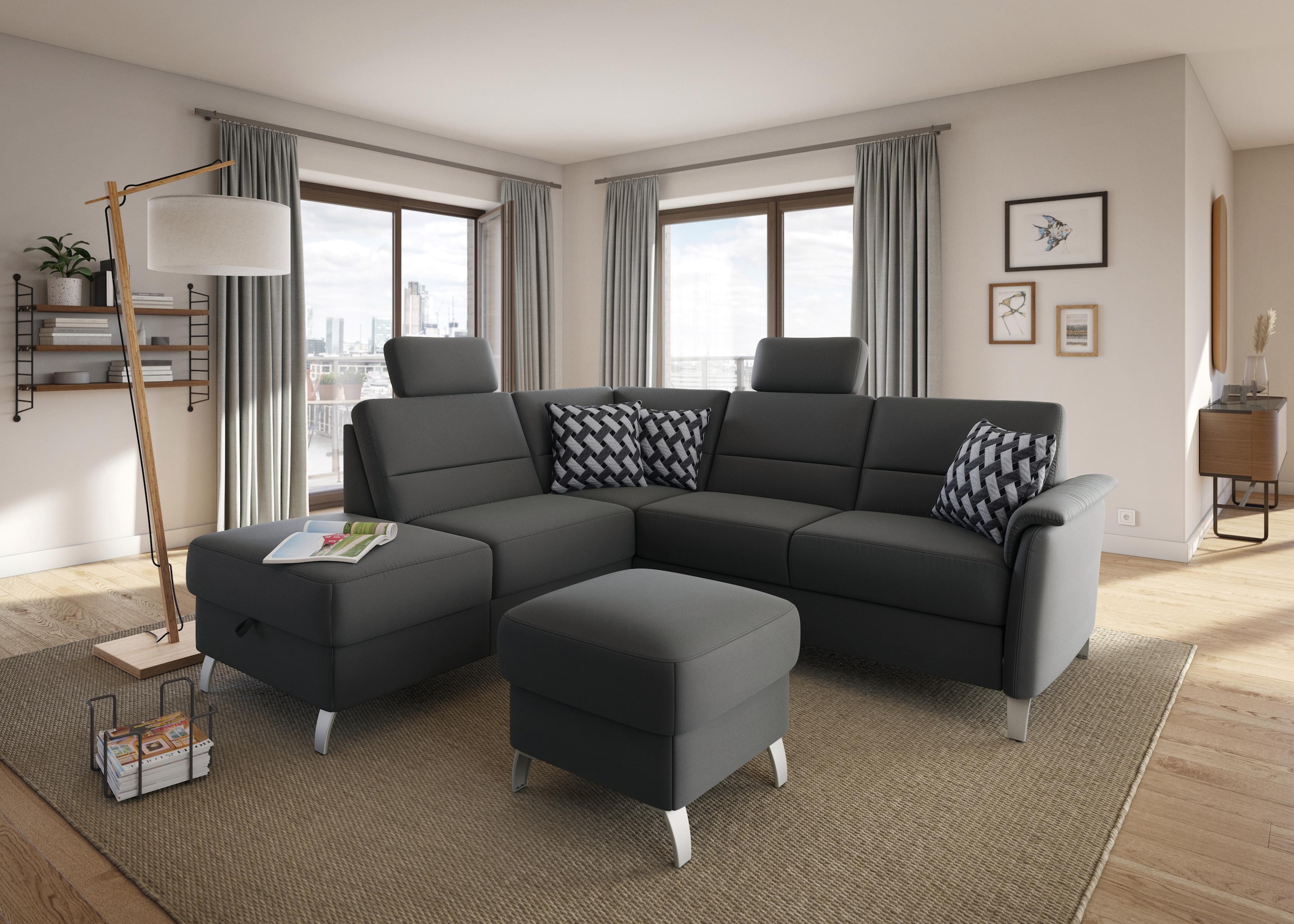 sit&more Kopfstütze »Palmera, B: 50 cm« Set: 2 Stück, passend zur Serie