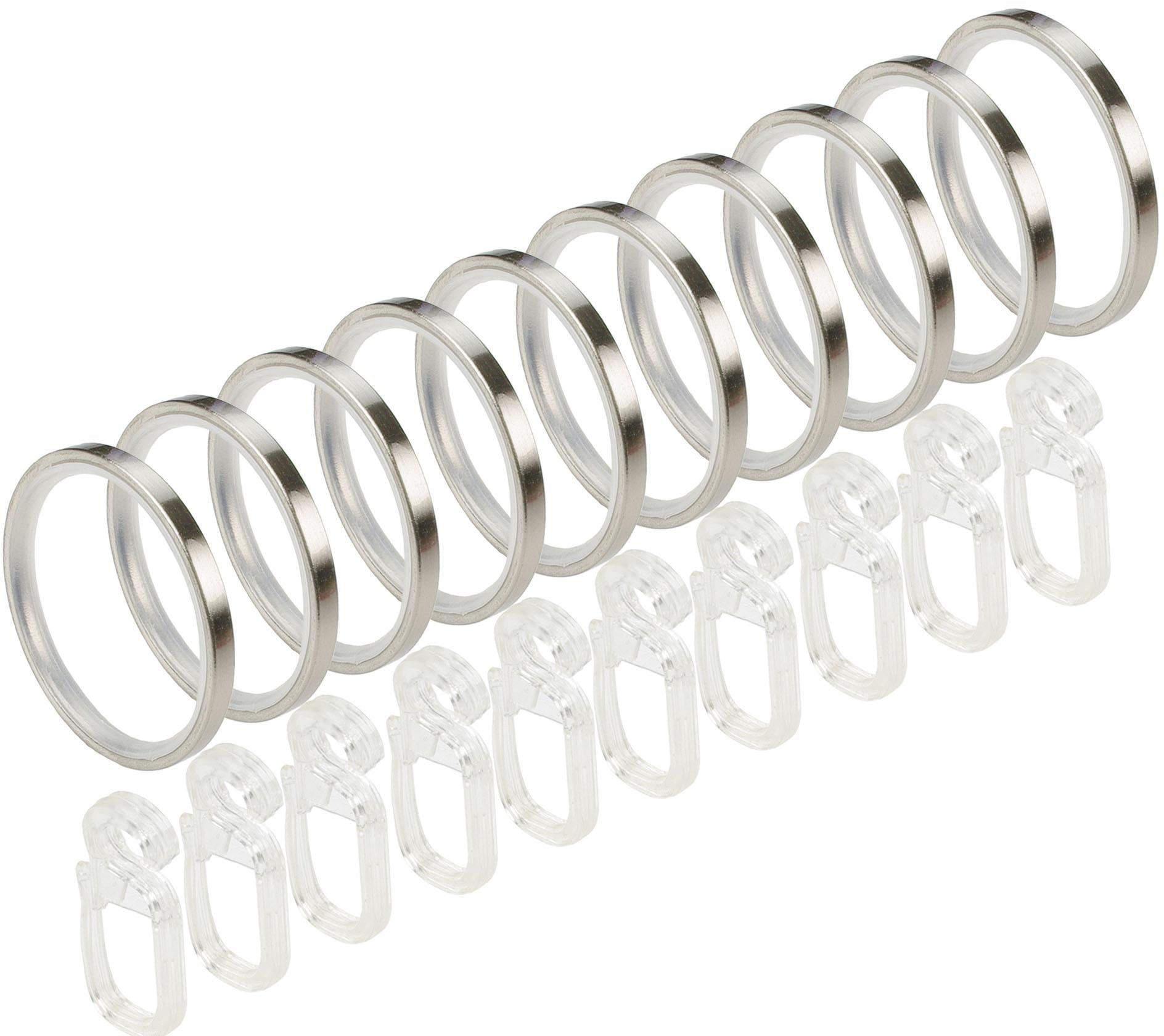 Liedeco Gardinenstange »CELKEGEL01SG1L«, 1 läufig-läufig, Fixmass, 1-läufig im Fixmass Ø 25 mm