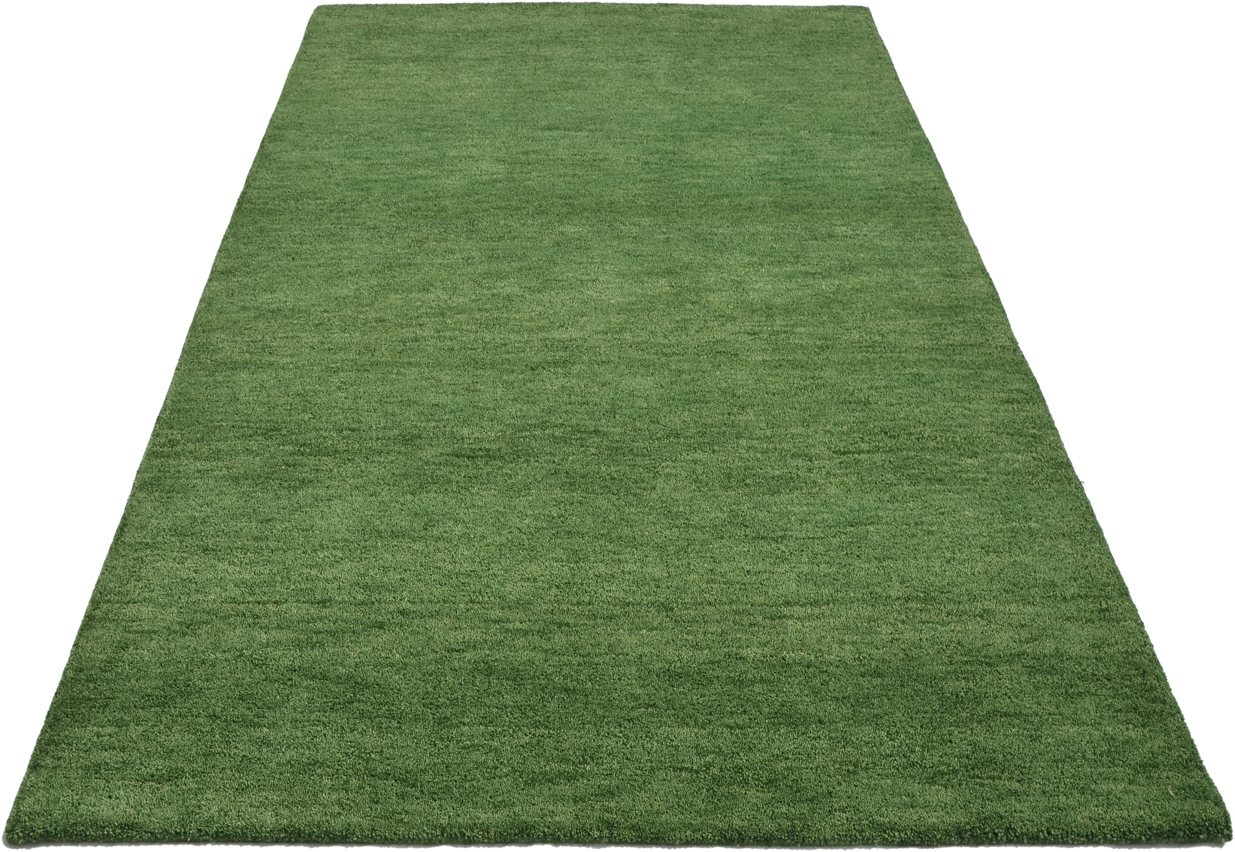 Image of LeGer Home by Lena Gercke Wollteppich »Alarich«, rechteckig, 15 mm Höhe, Teppich in Uni Farben, 100% Wolle, angenehme Haptik, pflegeleicht, ideale Teppiche für Wohnzimmer, Schlafzimmer & Esszimmer bei Ackermann Versand Schweiz