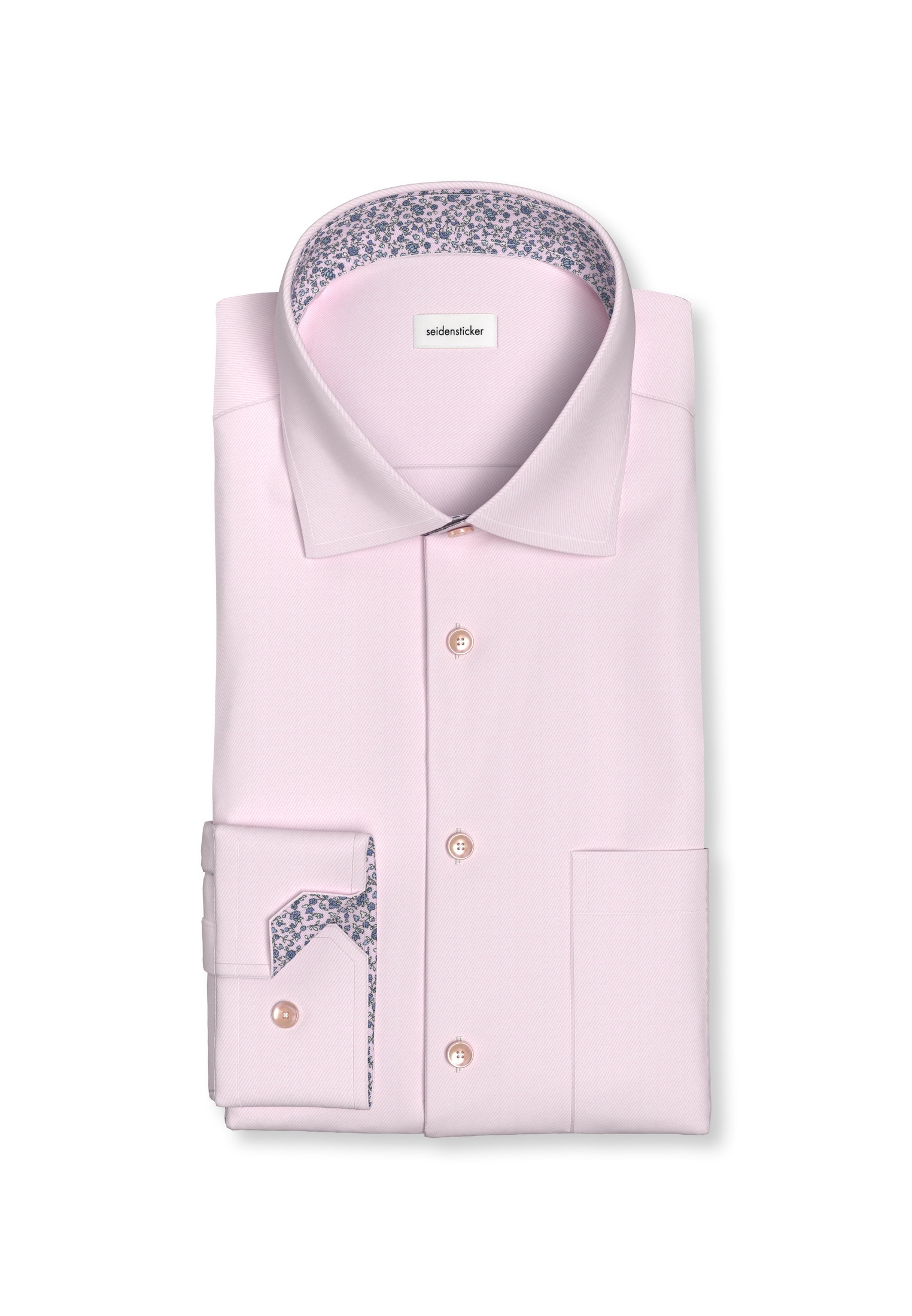 seidensticker Chemise d'affaires »Regular«, Regular 1/1 Kentkragen Uni
