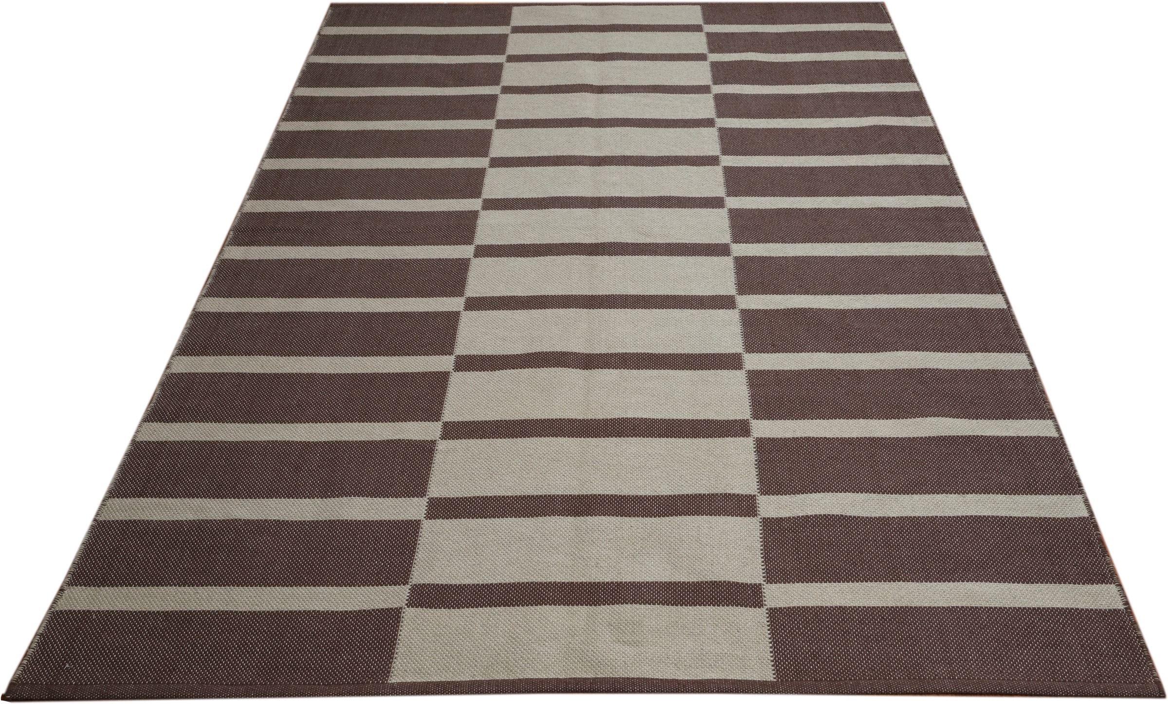 Image of DELAVITA Teppich »Candela«, rechteckig, 7 mm Höhe, flacher Teppich, in Naturfarben, 100% Baumwolle, Pflegeleicht, Elegant, ideal für Wohnzimmer, Schlafzimmer, Esszimmer bei Ackermann Versand Schweiz