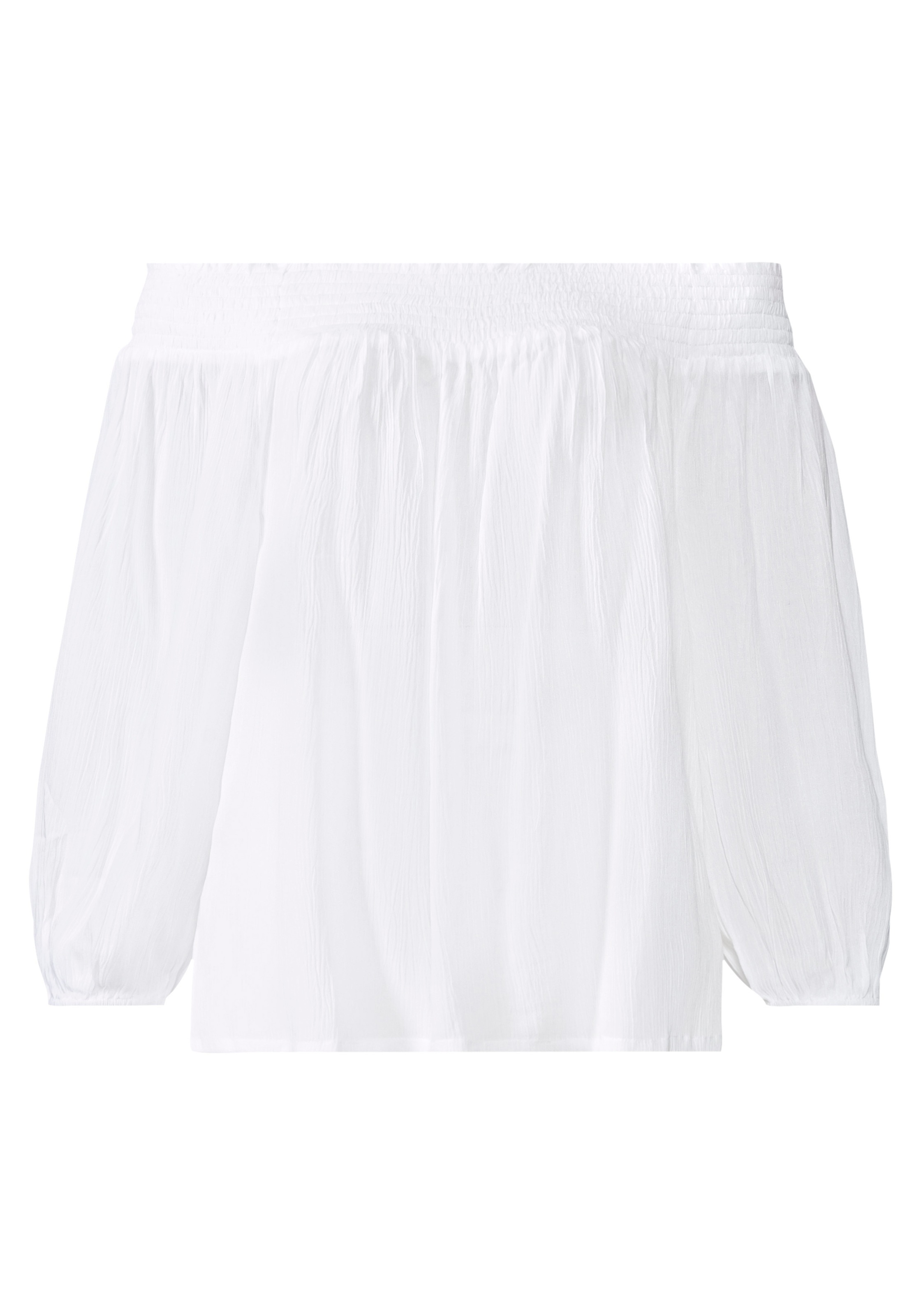 Image of LASCANA Carmenbluse, in leichter Crinkle-Optik bei Ackermann Versand Schweiz