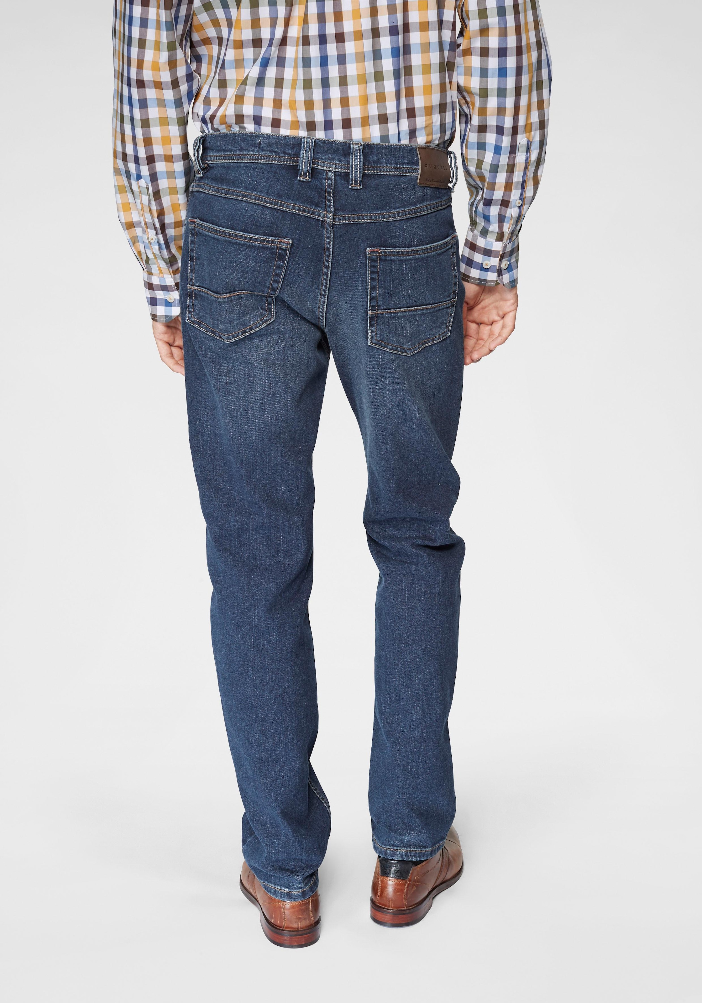 5-Pocket-Jeans, Regular-fit, 2farbige Kontrastnähte