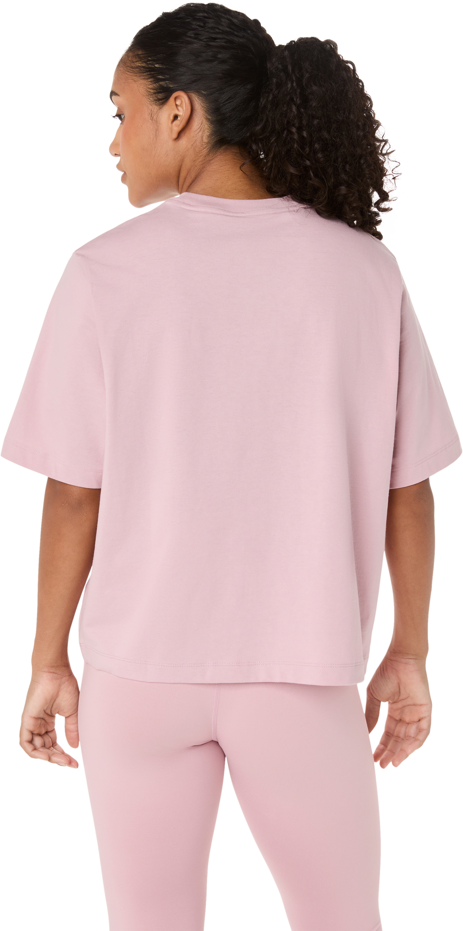 Asics T-shirt d'entraînement »ASICS SPIRAL EMBROIDERY RELAXED TEE« lockere Passform, sportlicher Stil, aus strapazierfähigem Polyester