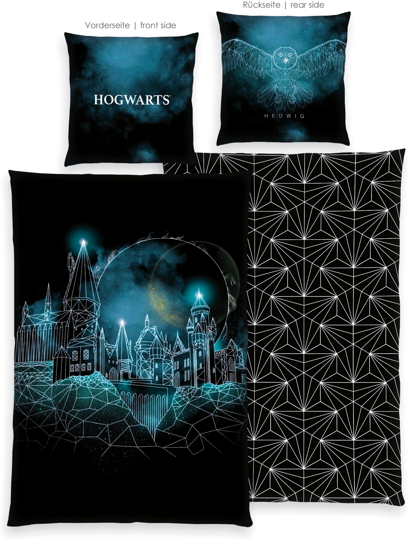 Image of Harry Potter Bettwäsche "Harry Potter" 2 Wendebettwäsche