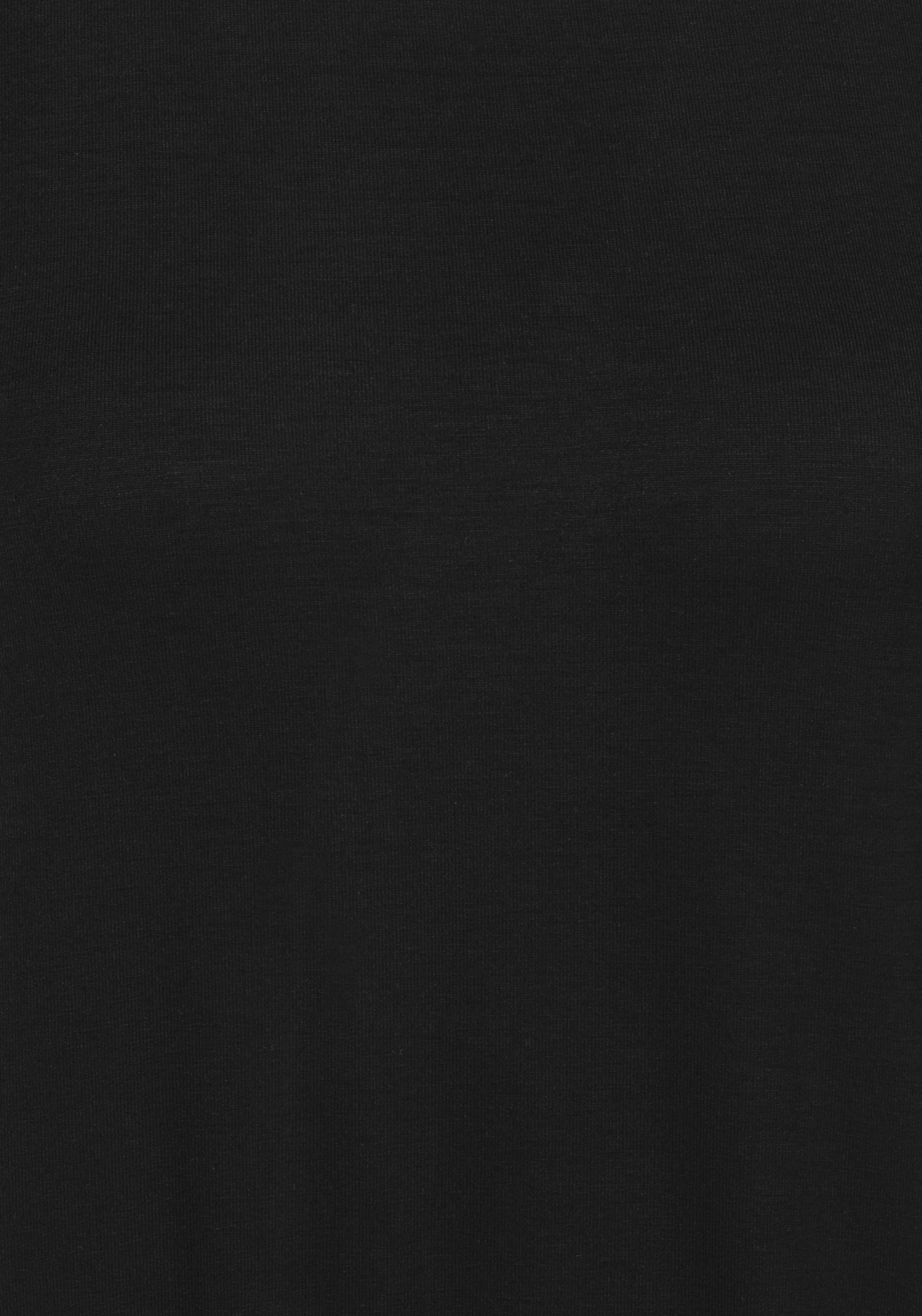 LASCANA 3/4-Arm-Shirt, mit Gummizug am Saum
