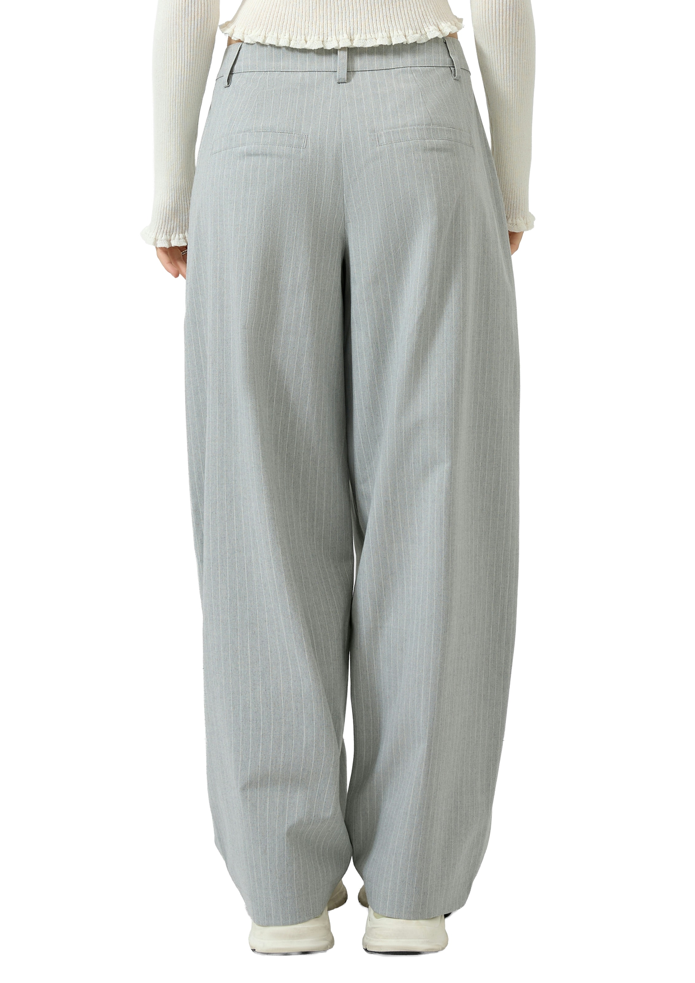 QS Stoffhose  mit Streifen Muster