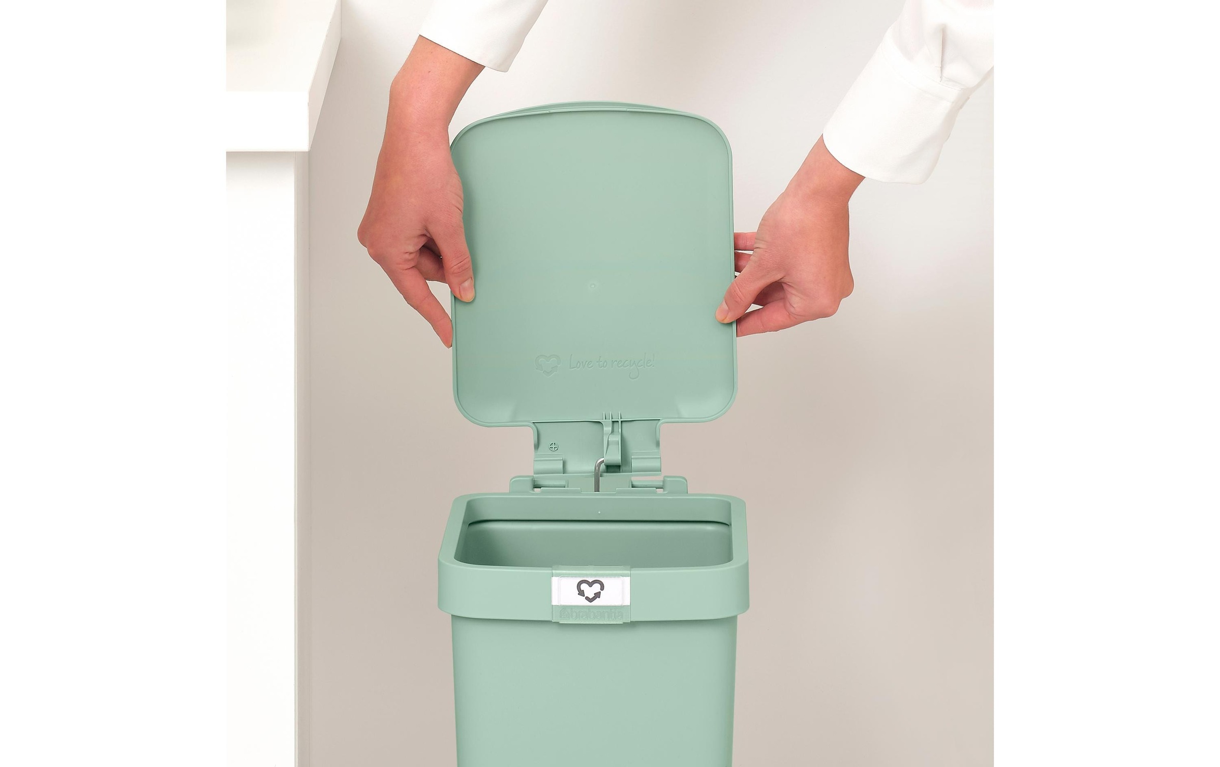 Brabantia Mülleimer »StepUp 10 l«, 1 Behälter