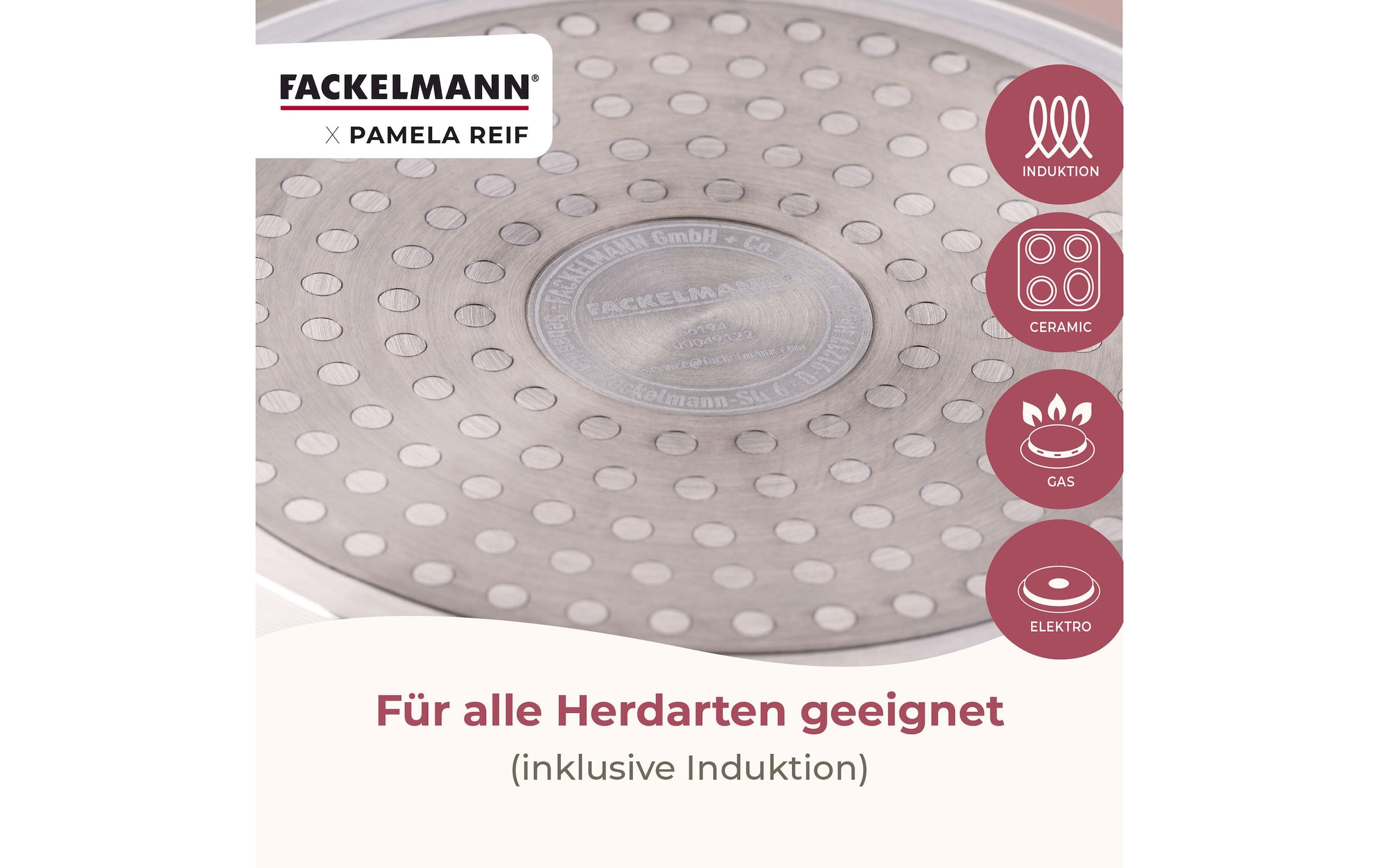 FACKELMANN Set de casseroles »Signature« 10 tlg. Aluminium