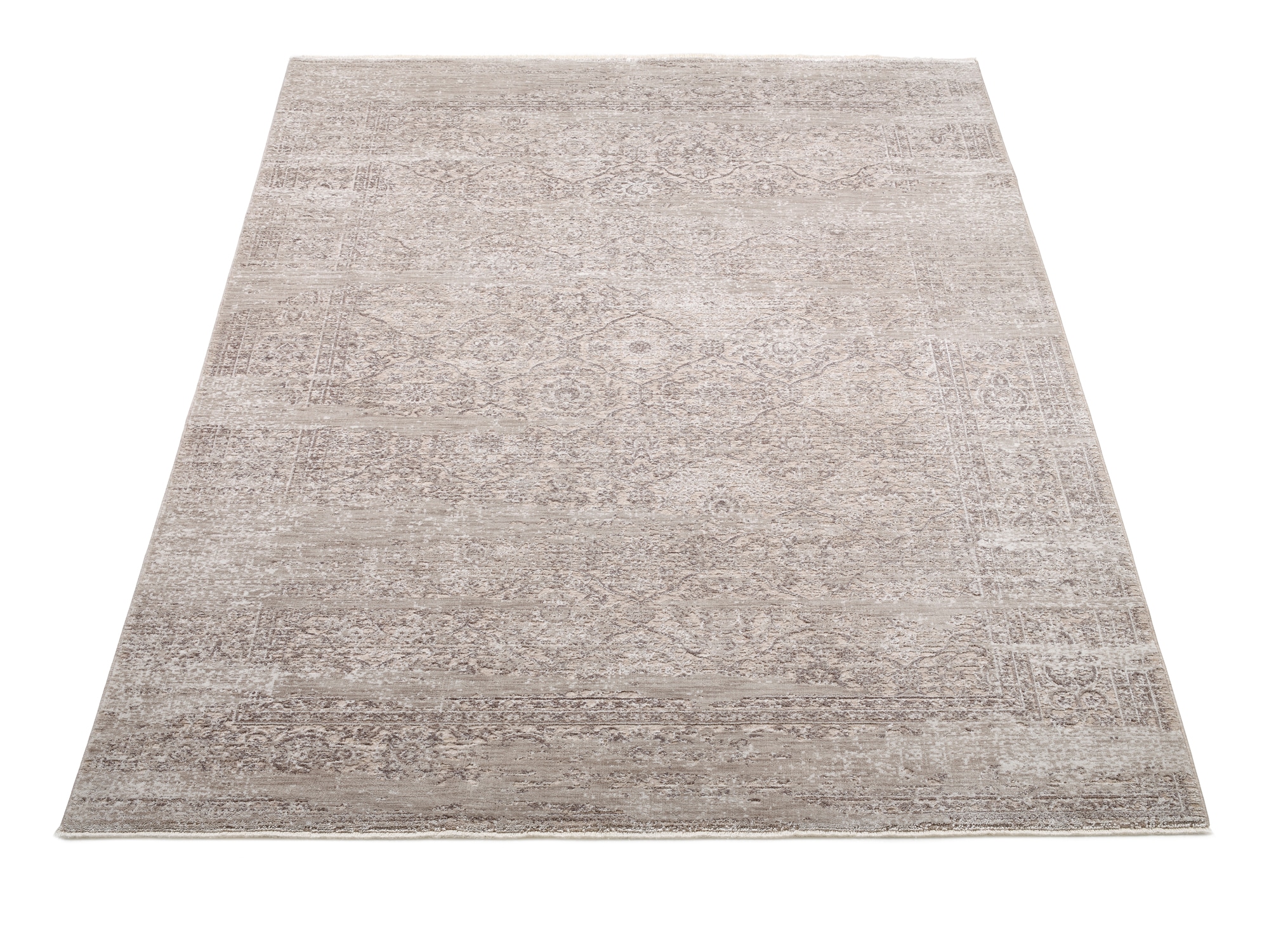 OCI DIE TEPPICHMARKE Teppich »VELA ANTIQUE«, rechteckig, 10 mm Höhe, Kurzflor, 3D Hochtief-Optik, maschinell gewebt