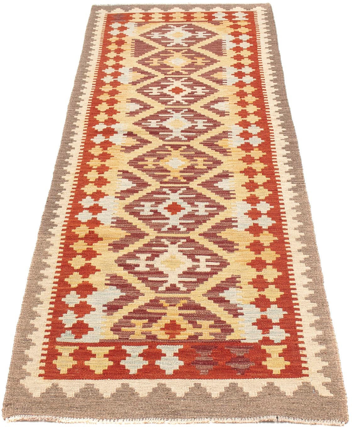 Image of morgenland Läufer »Kelim Maimene Durchgemustert 196 x 66 cm«, rechteckig, 0,5 mm Höhe, Wendeteppich bei Ackermann Versand Schweiz